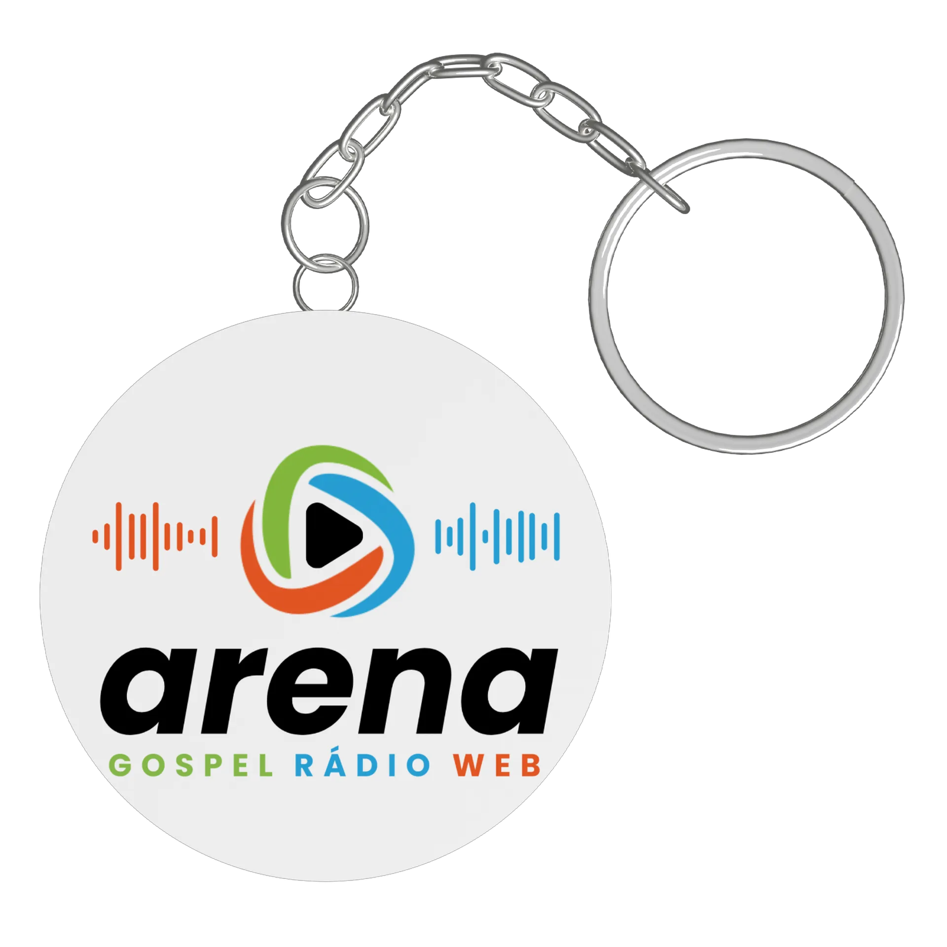 Chaveiro personalizado Arena Gospel Rádio Web de Arena Gospel