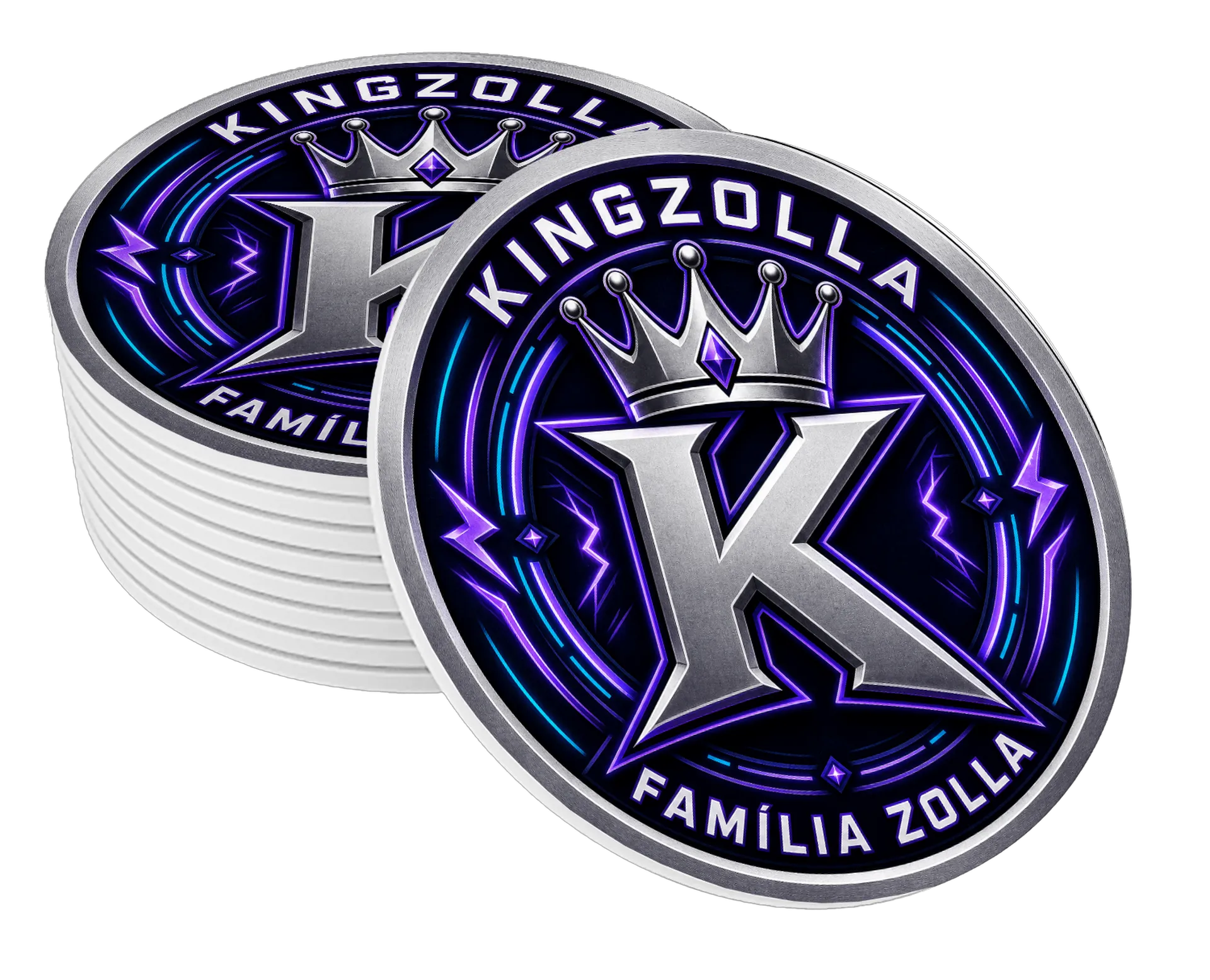 Porta-Copos Oficial KingZolla — Família Zolla de KingZolla — imagem 1 de 3