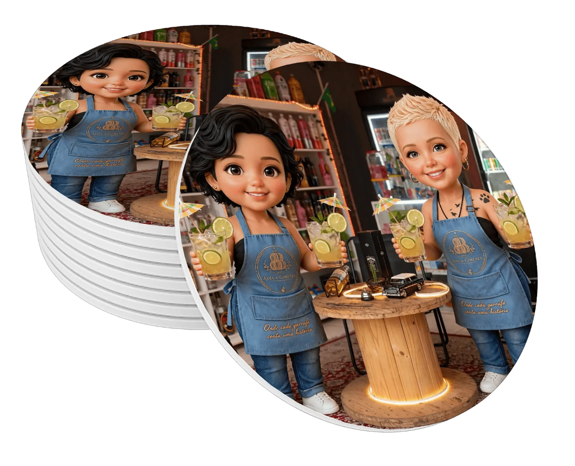 Porta-copos personalizado - Imagem 1