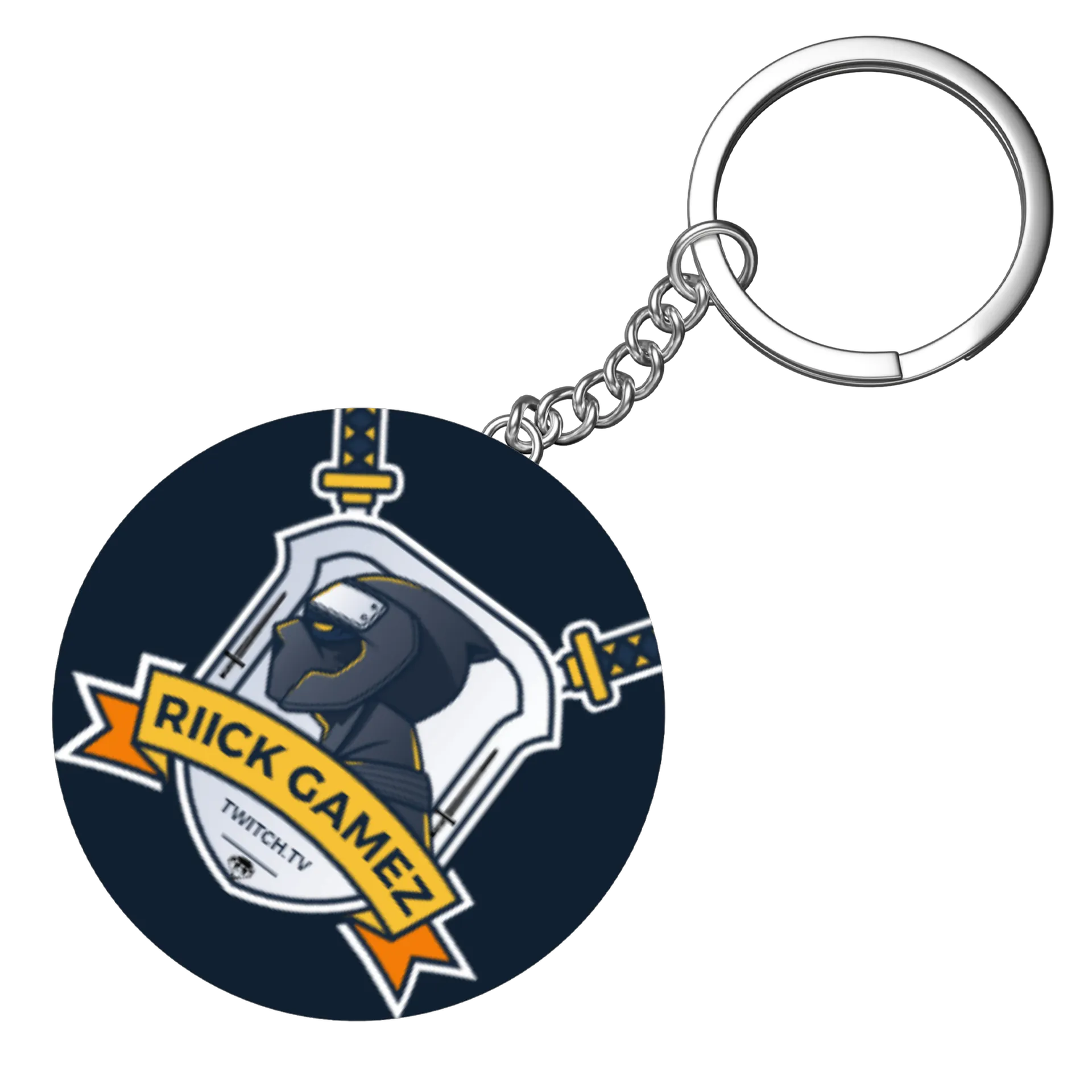 Chaveiro MDF Personagem Guerreiro RiiCK GAMEZ - Imagem 4