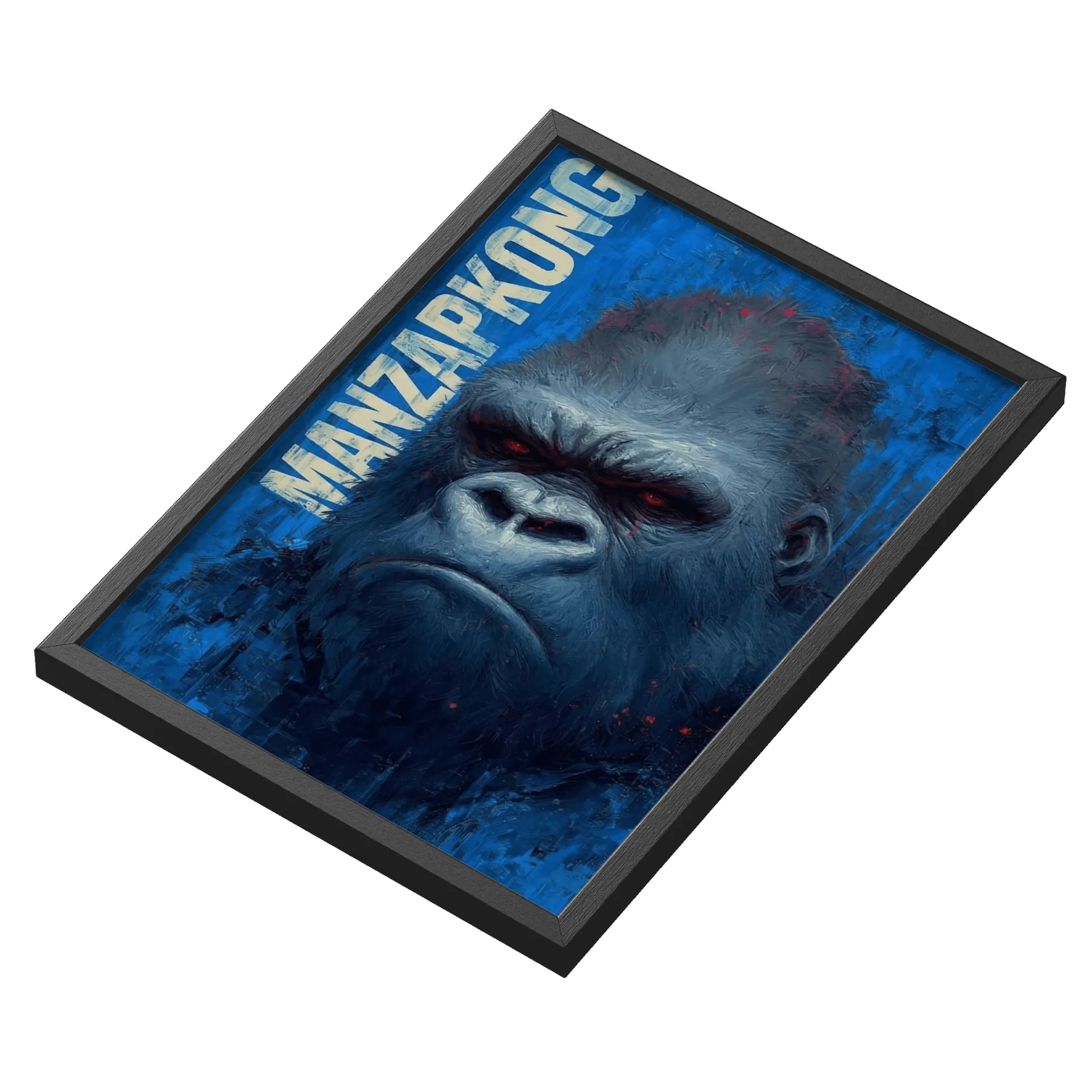 Quadro Manzap Kong, O Goril A3 personalizado - Imagem 3