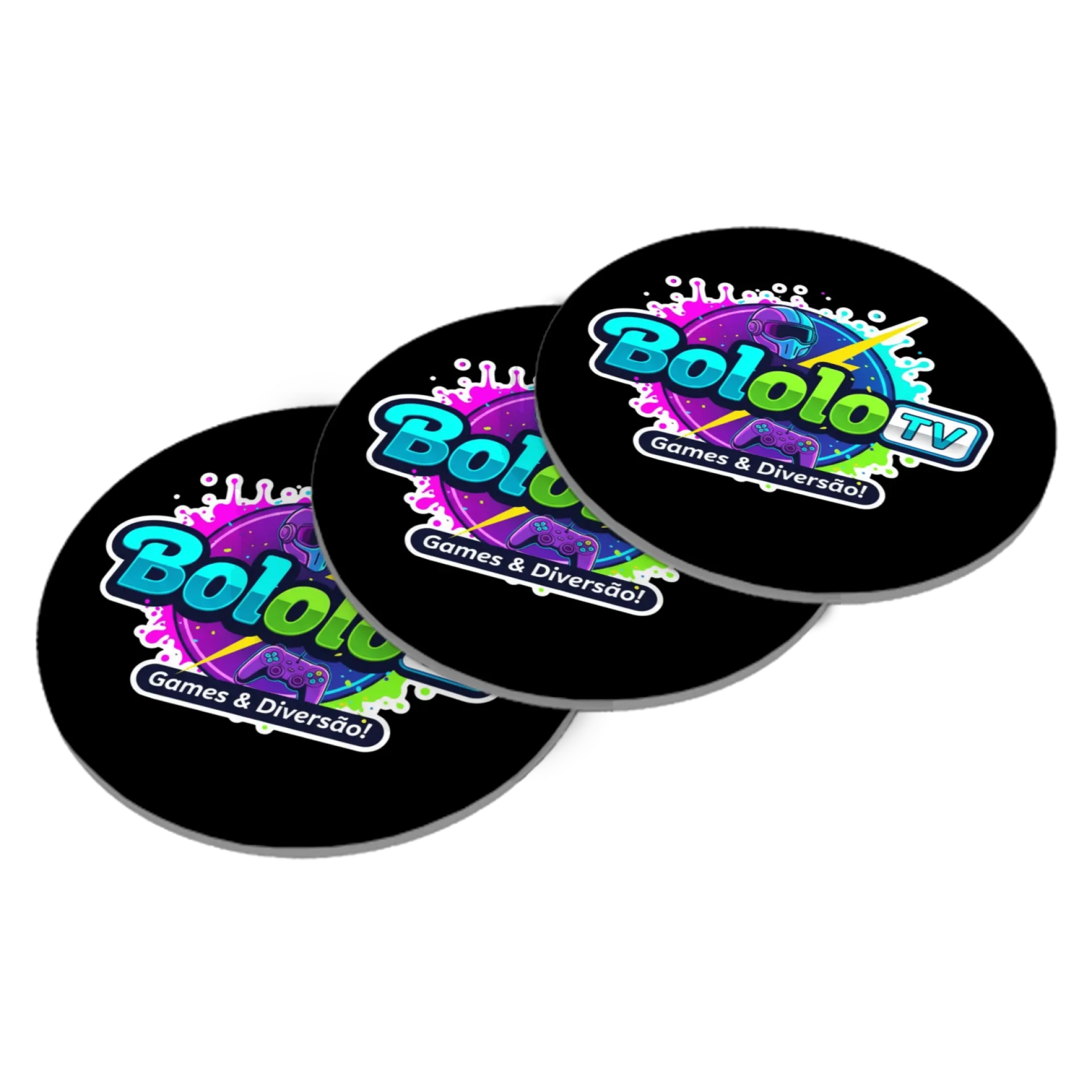 Porta-copos personalizado de Leo Bololo