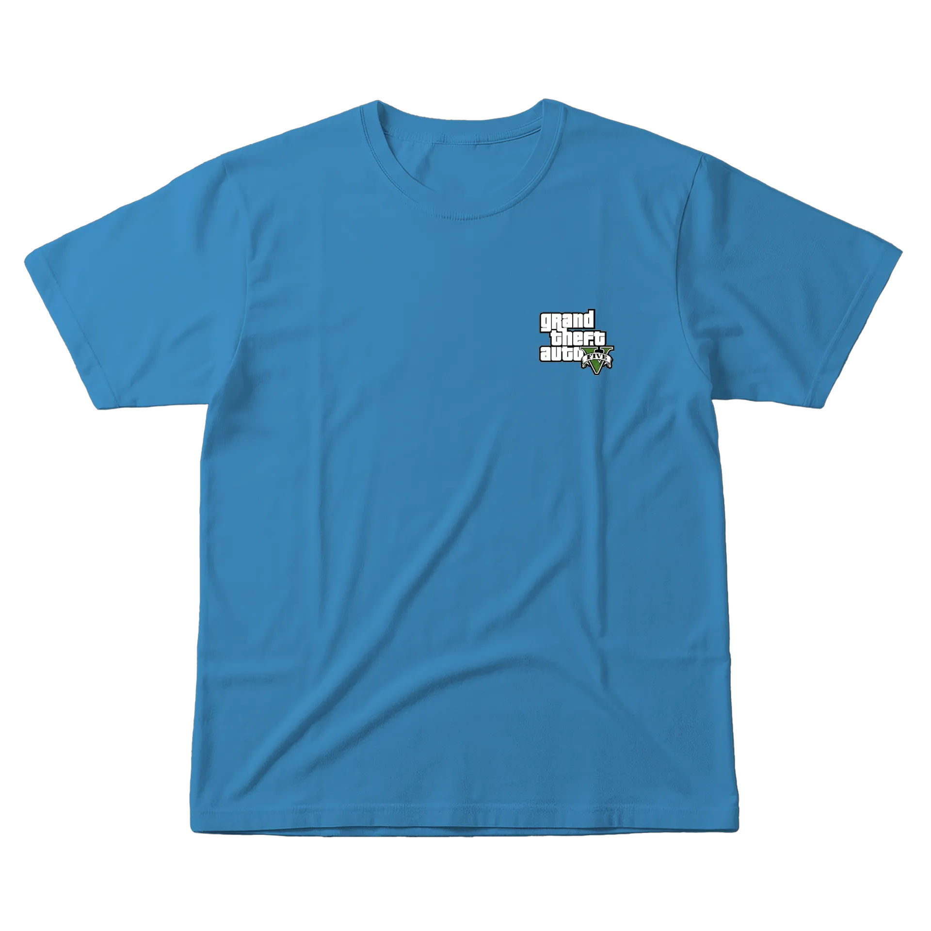 Camiseta Estampa Grand Theft Auto V 100% Algodão - Imagem 1