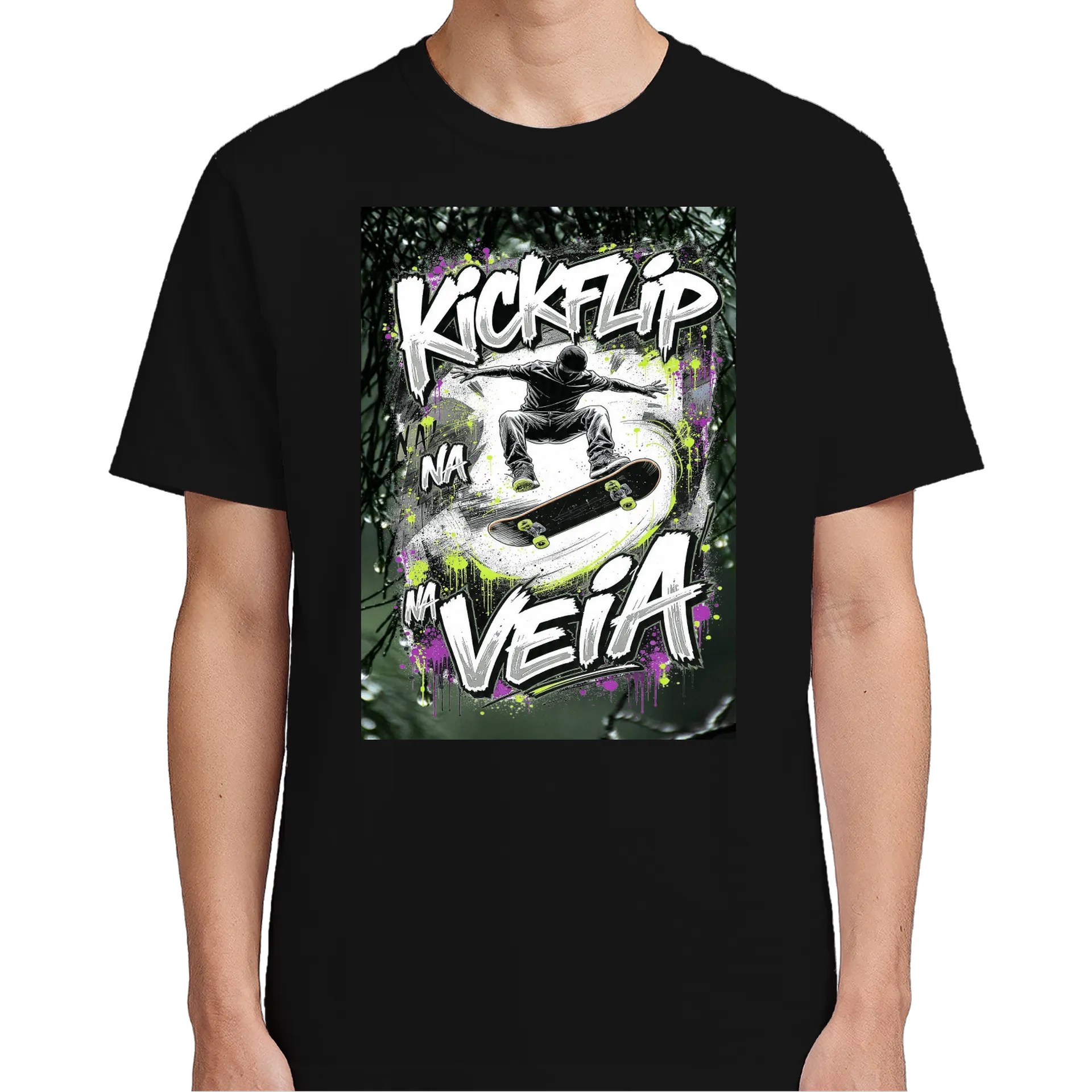 Camiseta Personalizada Estampa Criadores de Conteúdo 100% - Imagem 5