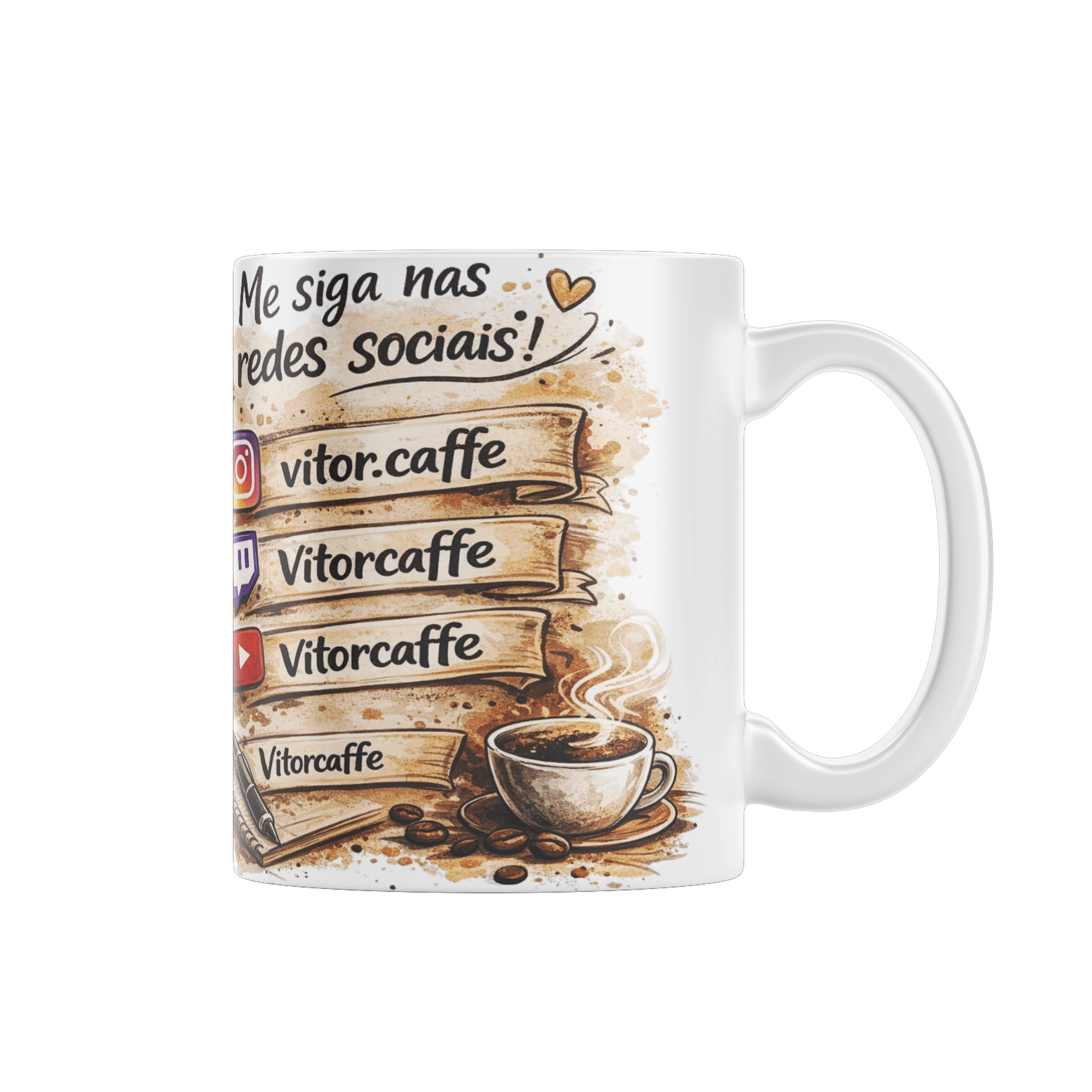 Caneca personalizada - Vitor Caffe de Vitor Caffe