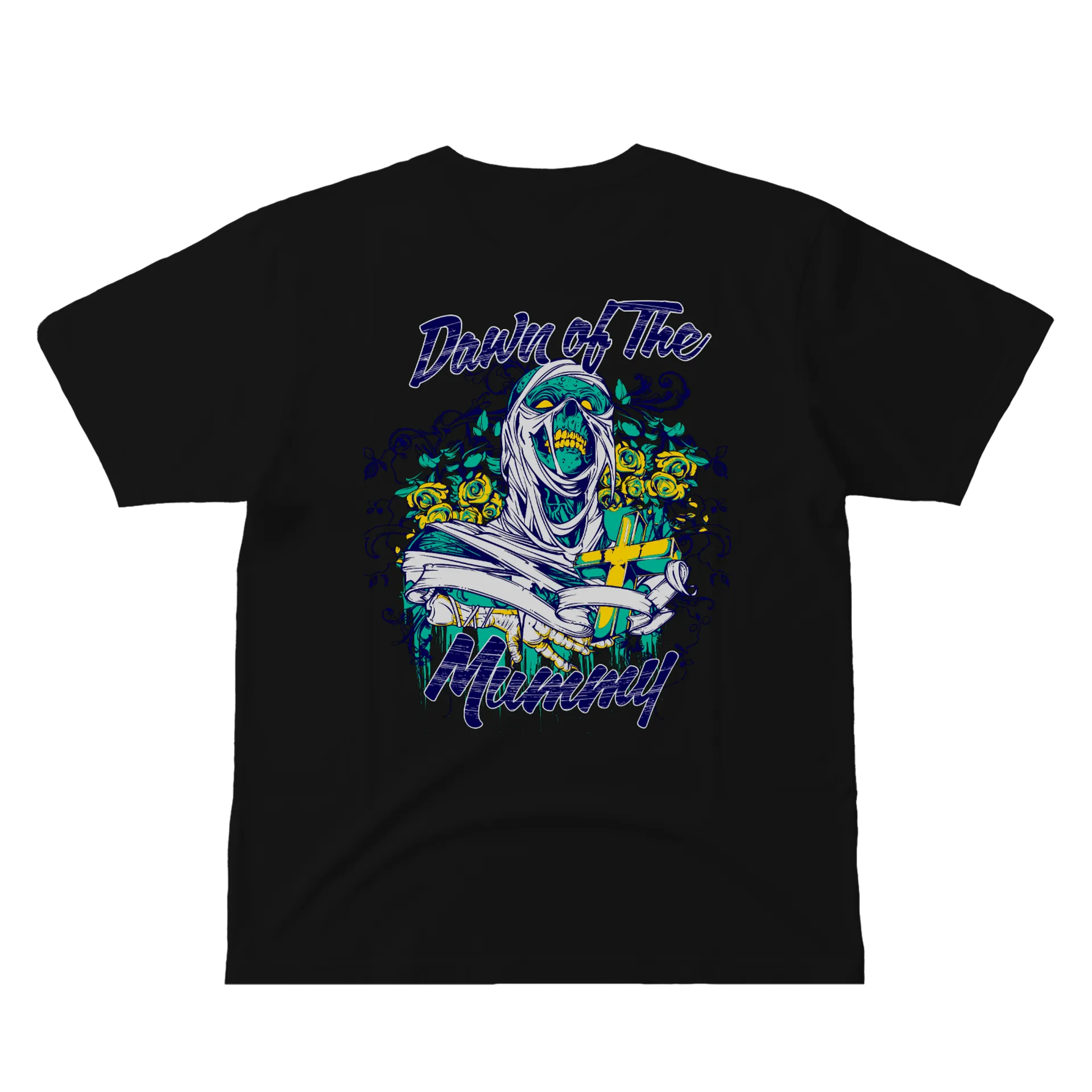 Camiseta Múmia com Cruz 100% Algodão - Imagem 3