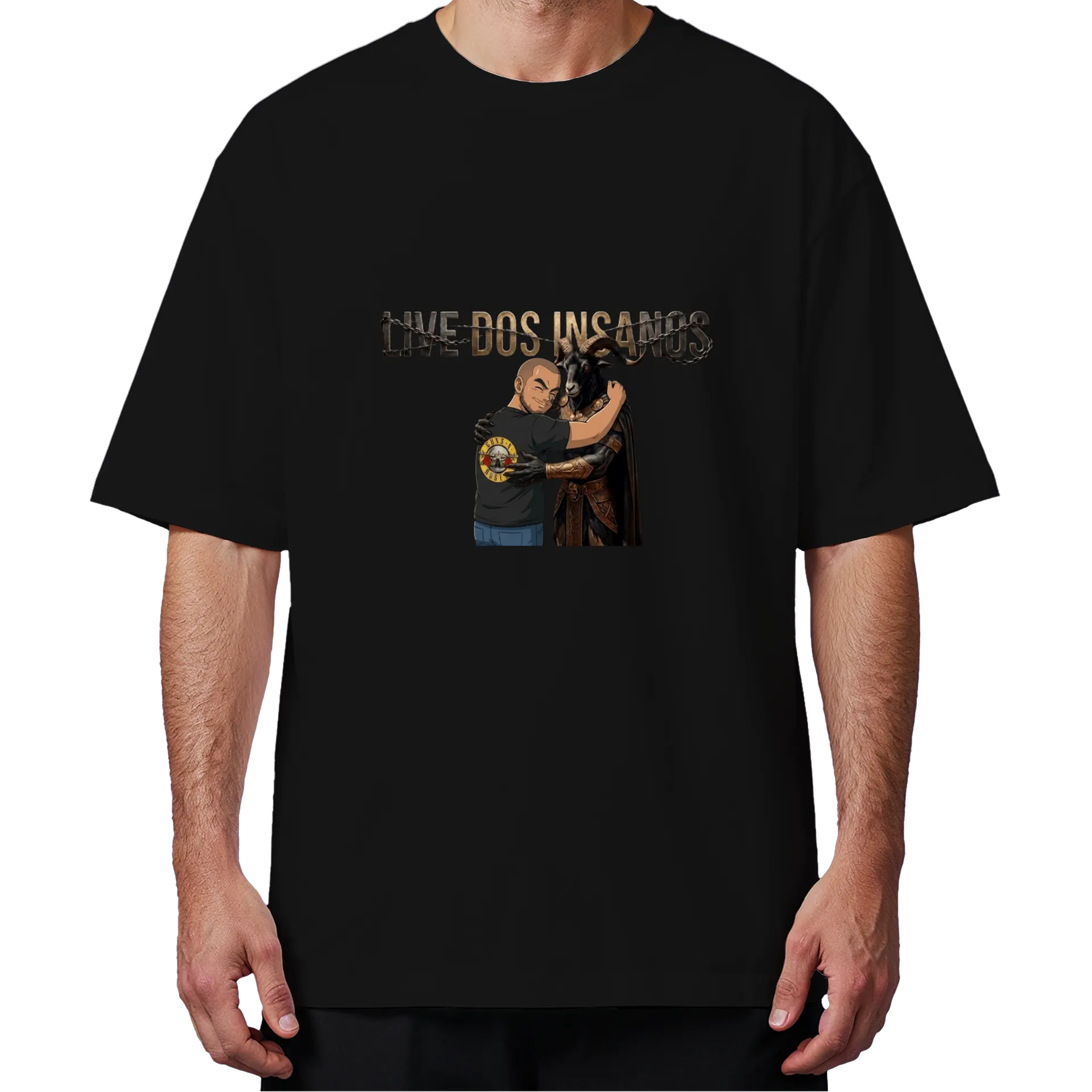 Camiseta Oversized insano - Imagem 4