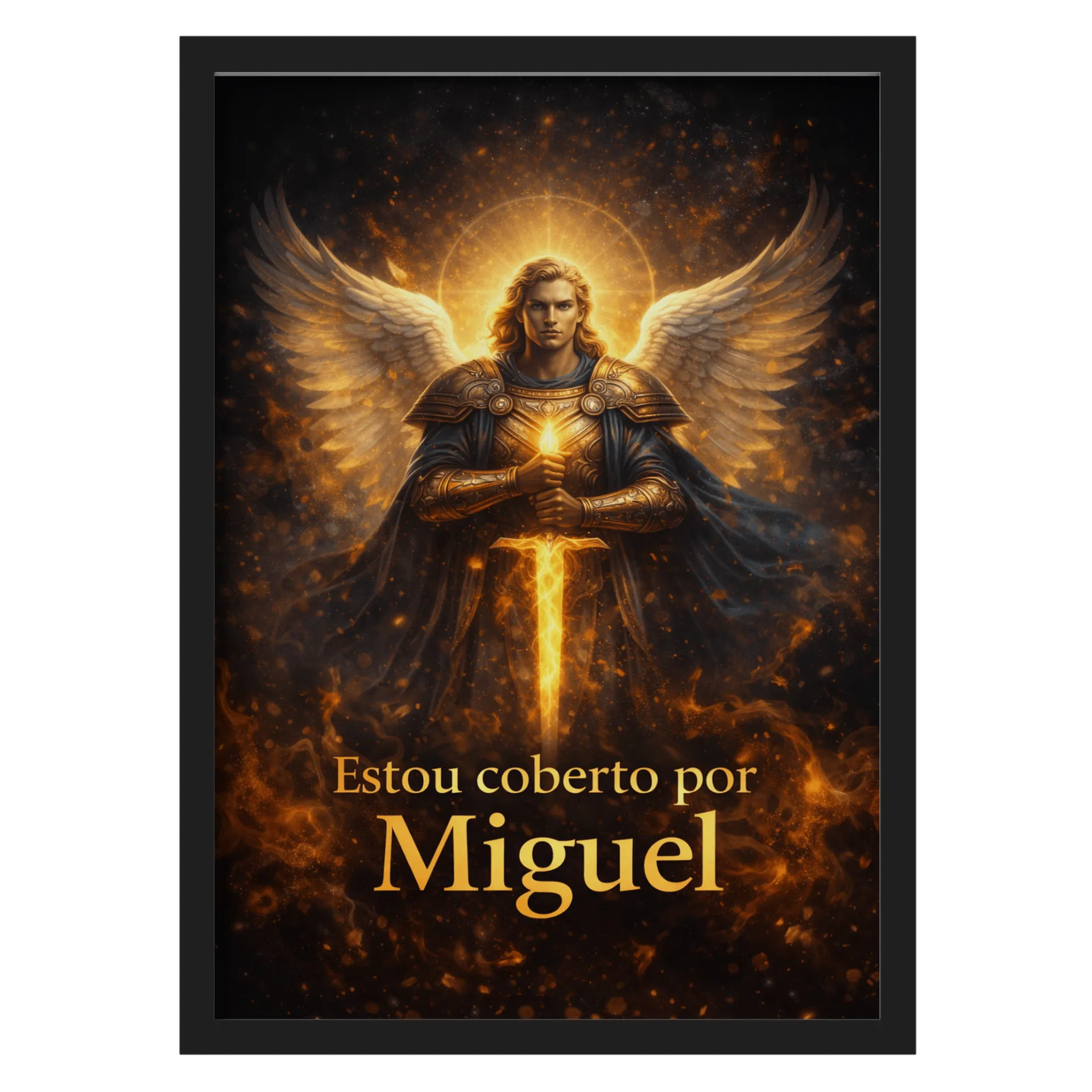 Quadro A3 personalizado de Comunidade Asas do Infinito