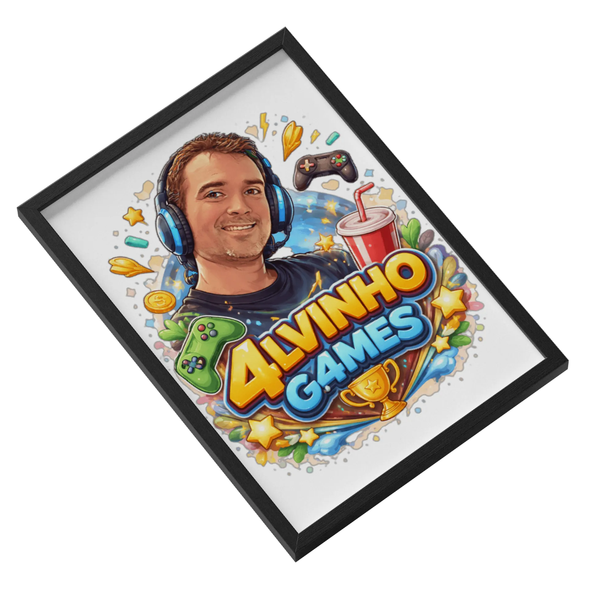 Quadro Alvinho Games  - Imagem 2