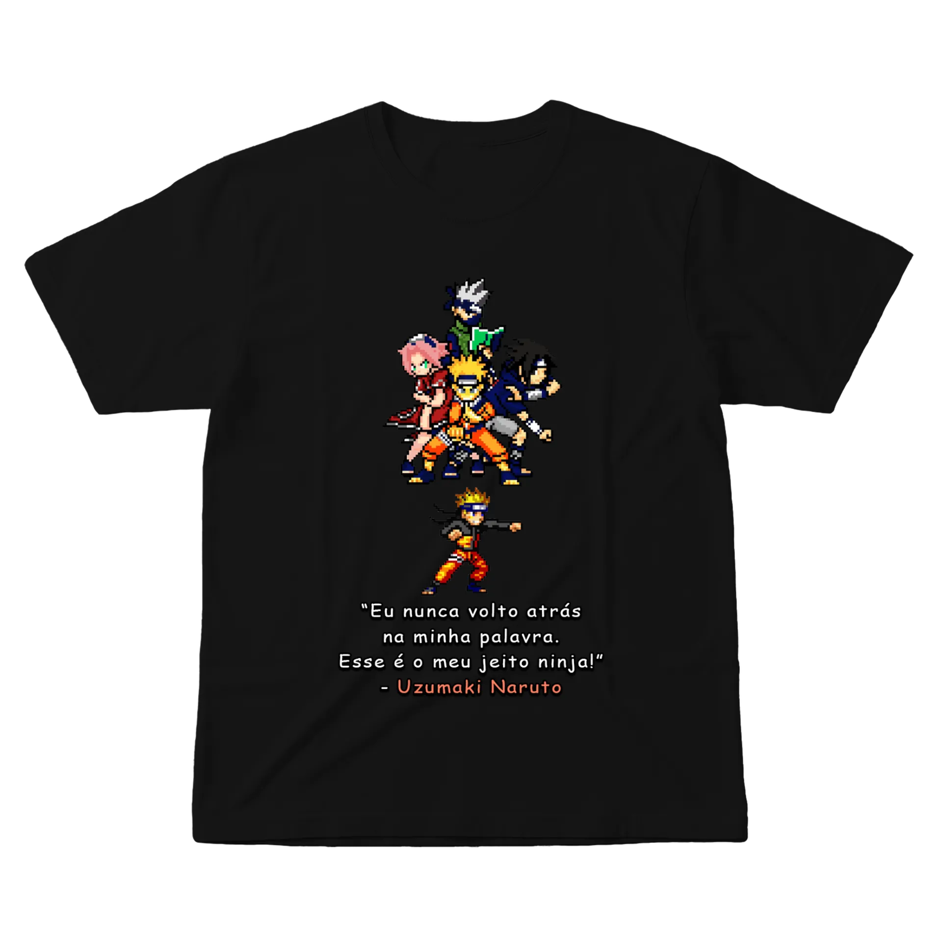 Camiseta (unissex) Uzumaki Naruto - Imagem 1