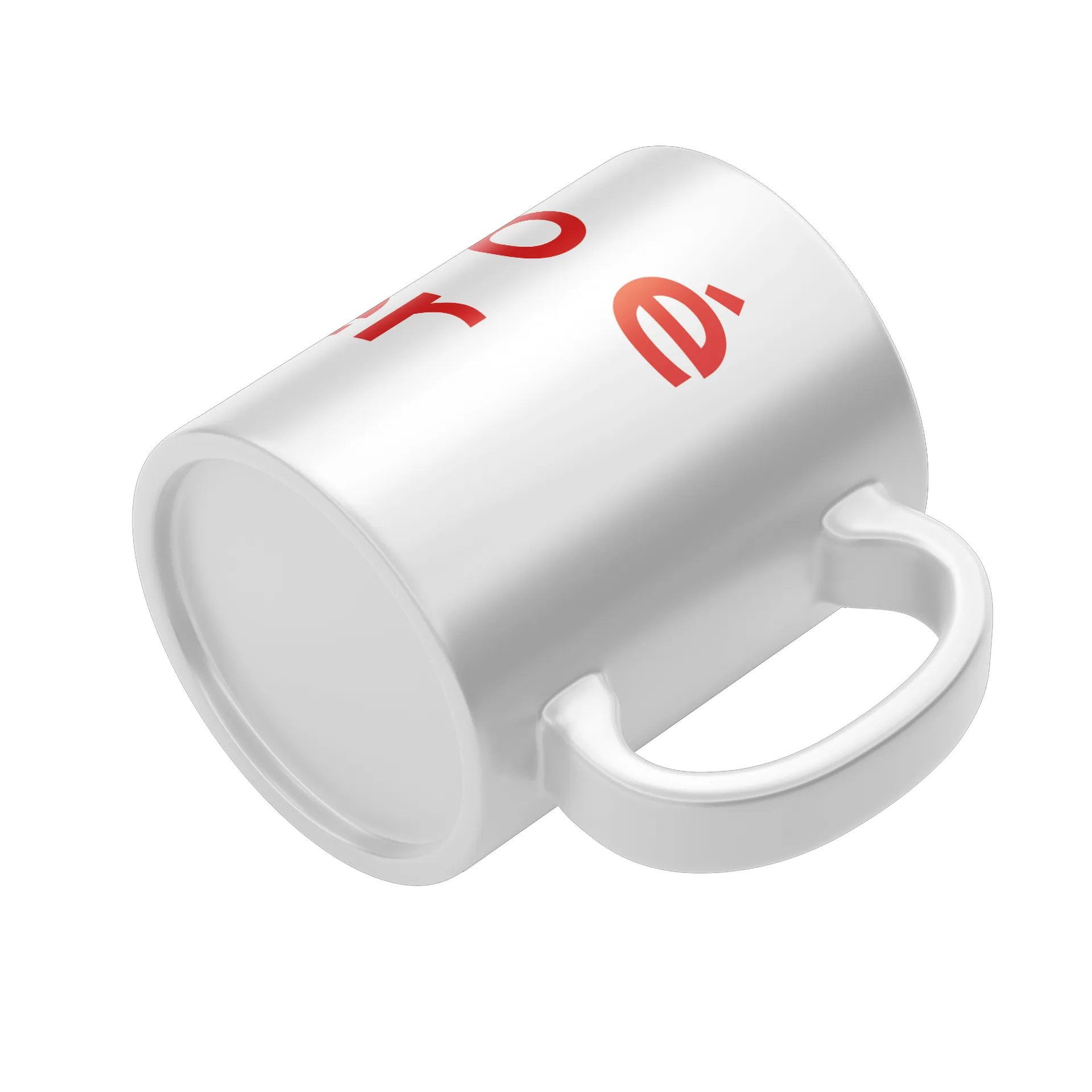 Caneca Porcelana Objetivo é Vencer 325ml - Imagem 4