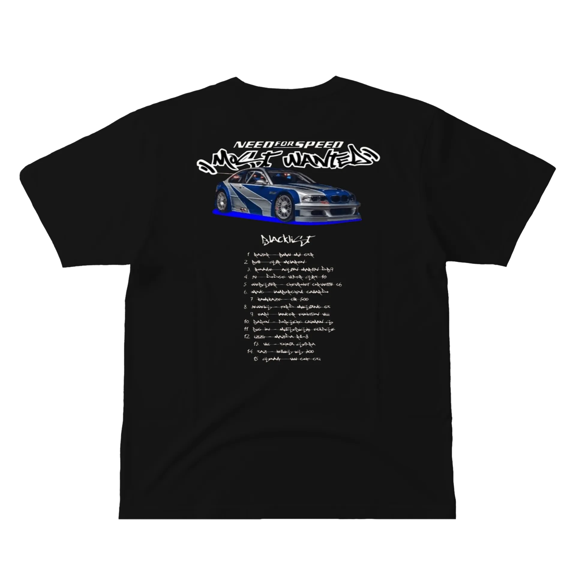 Camiseta Need For Speed Most Wanted 100% Algodão - Imagem 3