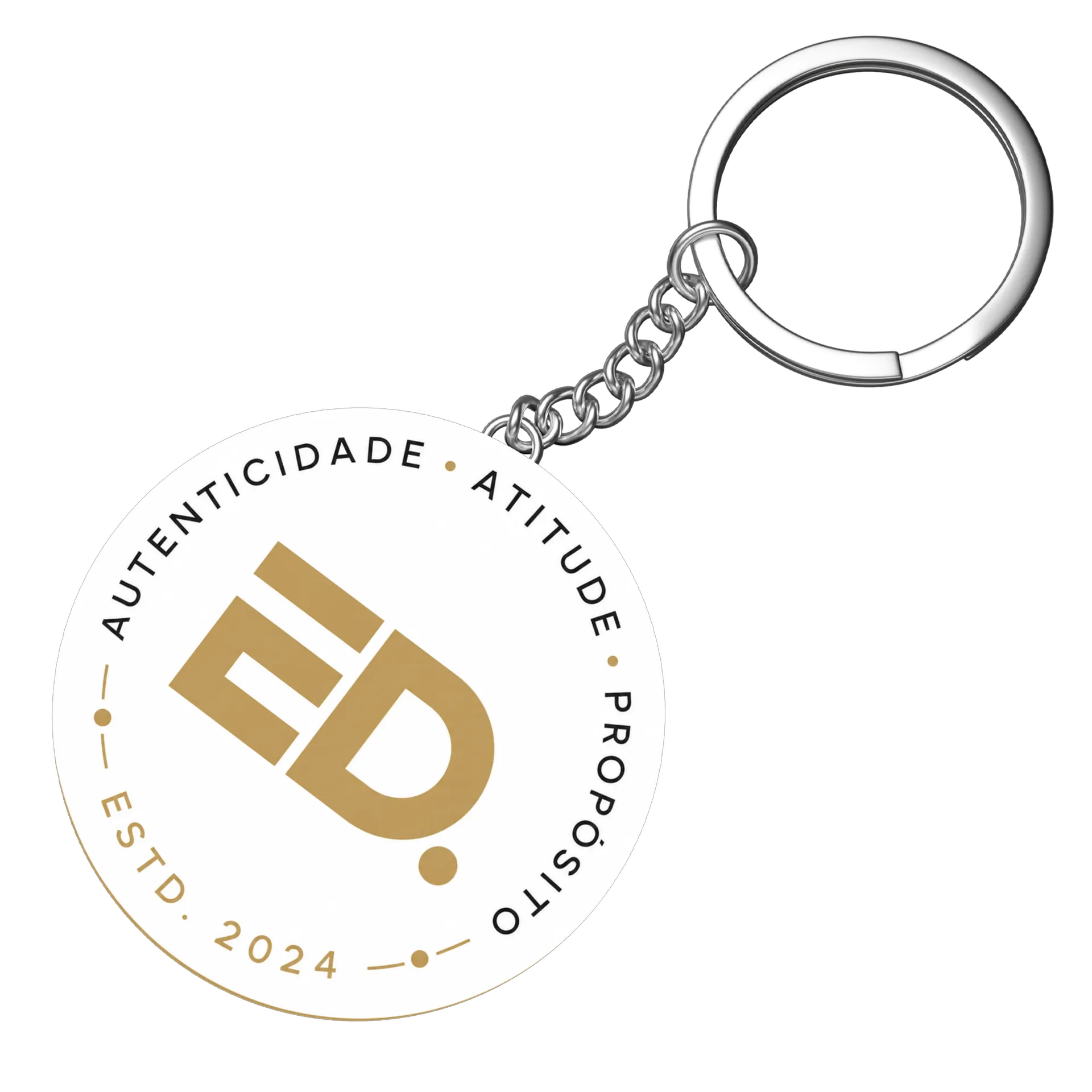 Chaveiro MDF Ed. Stilos 5x5cm - Imagem 4