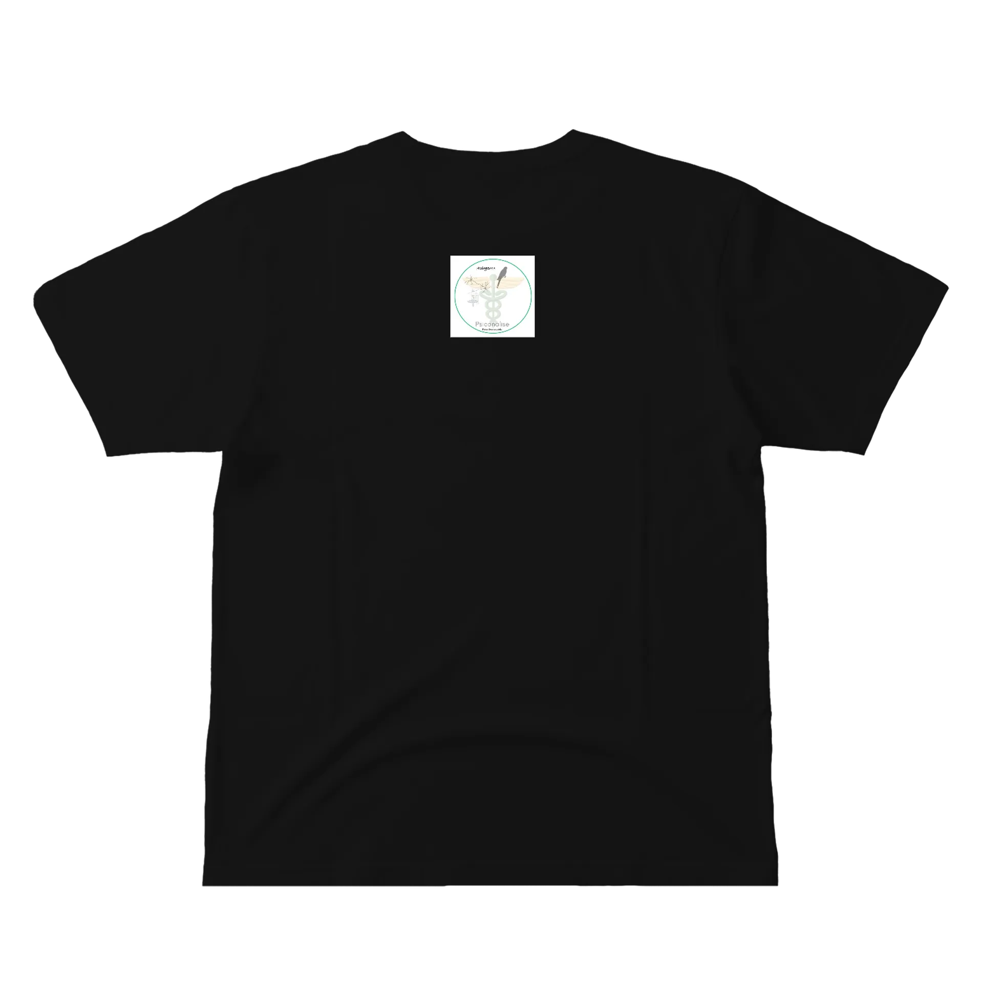 Camiseta Ilustração Flores e Borboletas 100% Algodão - Imagem 3