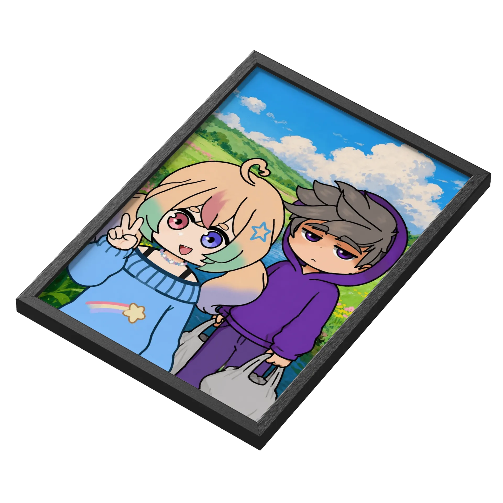 Quadro Gohan & Mayume - Imagem 3