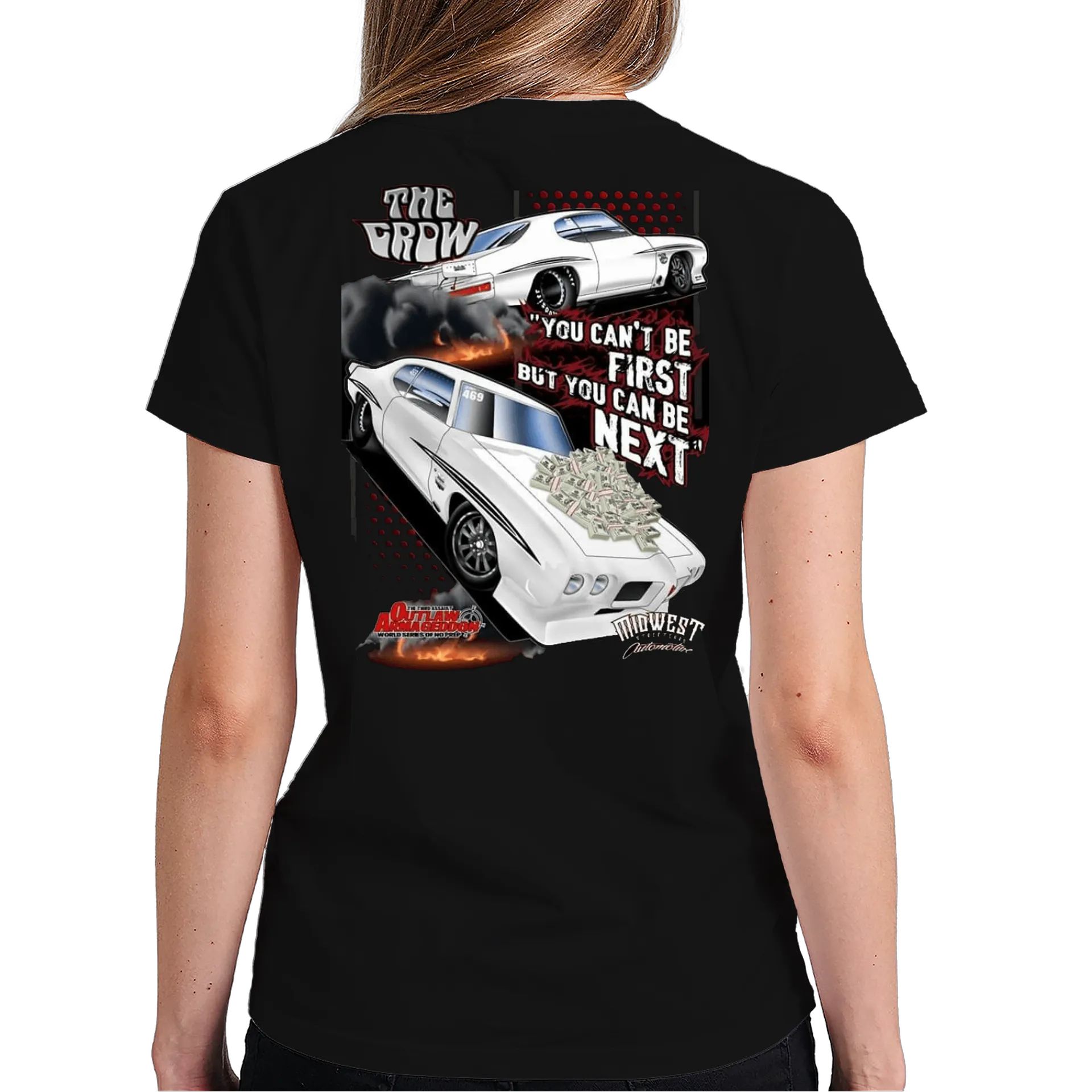 Camiseta 405 Street Outlaws The Crow 100% algodão - Imagem 6