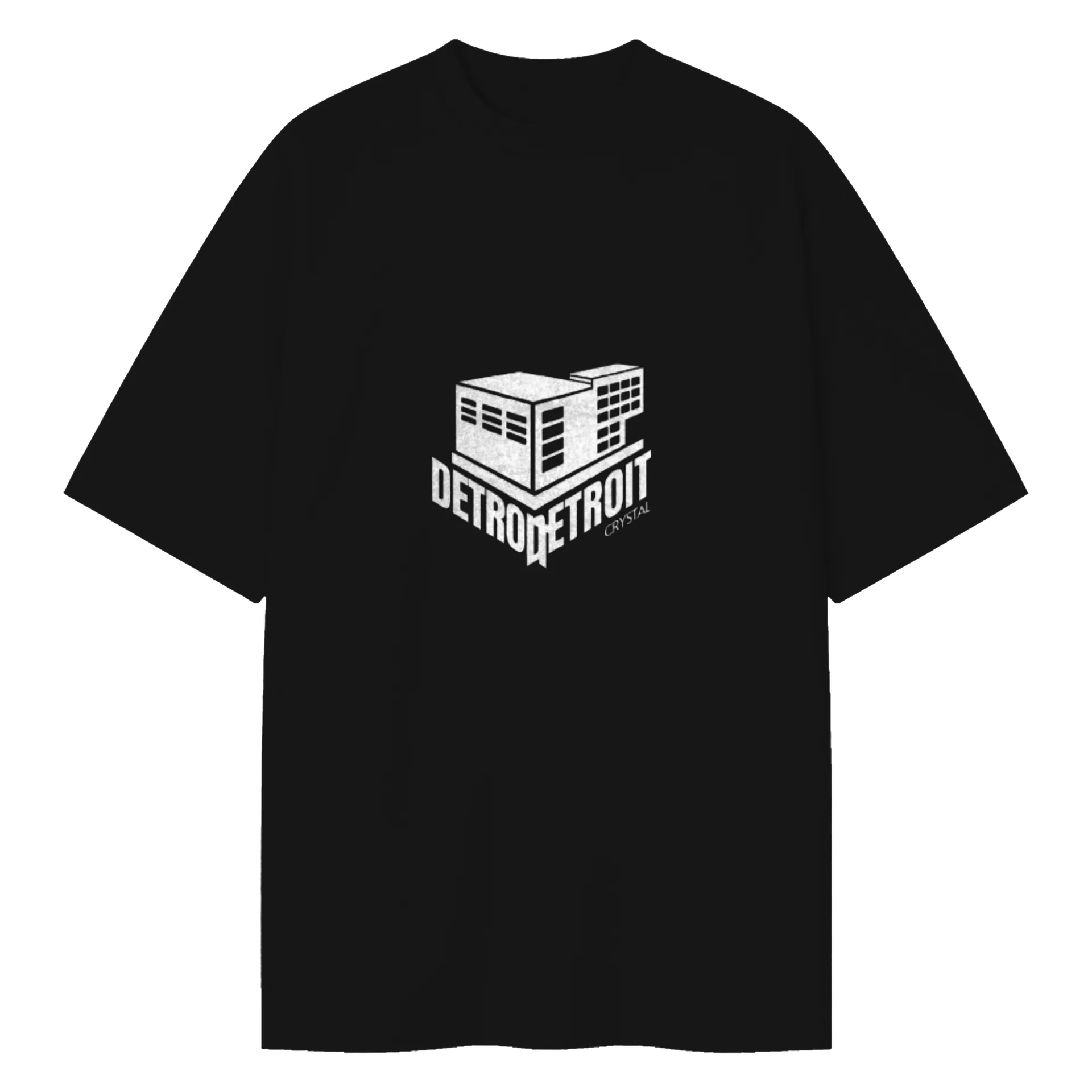 Camiseta Oversized CMB "Detroit" - Preto - Imagem 1
