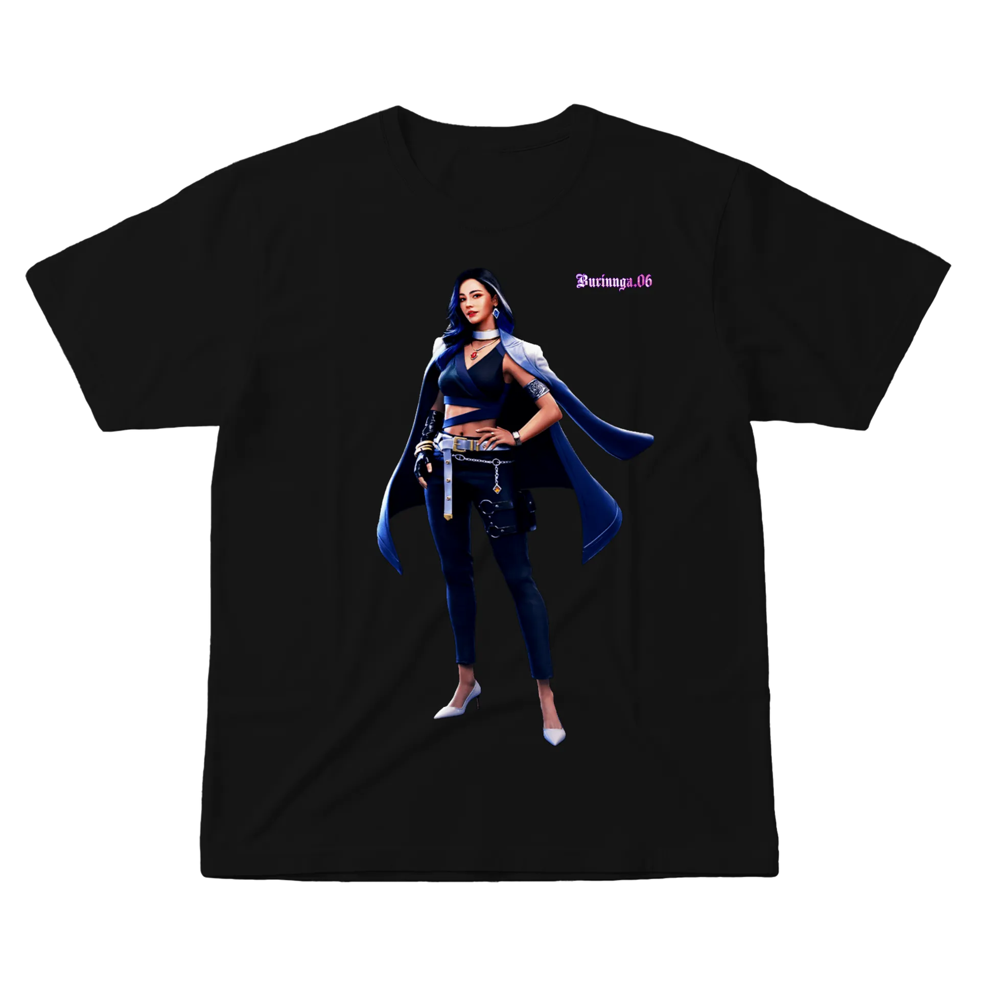 Camiseta personalizada FREE FIRE LUNA - Imagem 1