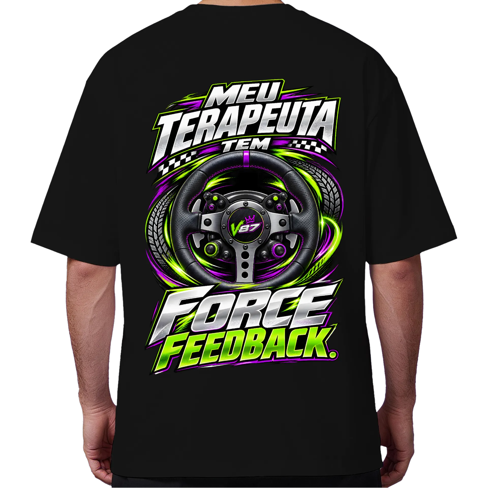 Camiseta Oversized FFB therapy - Imagem 6