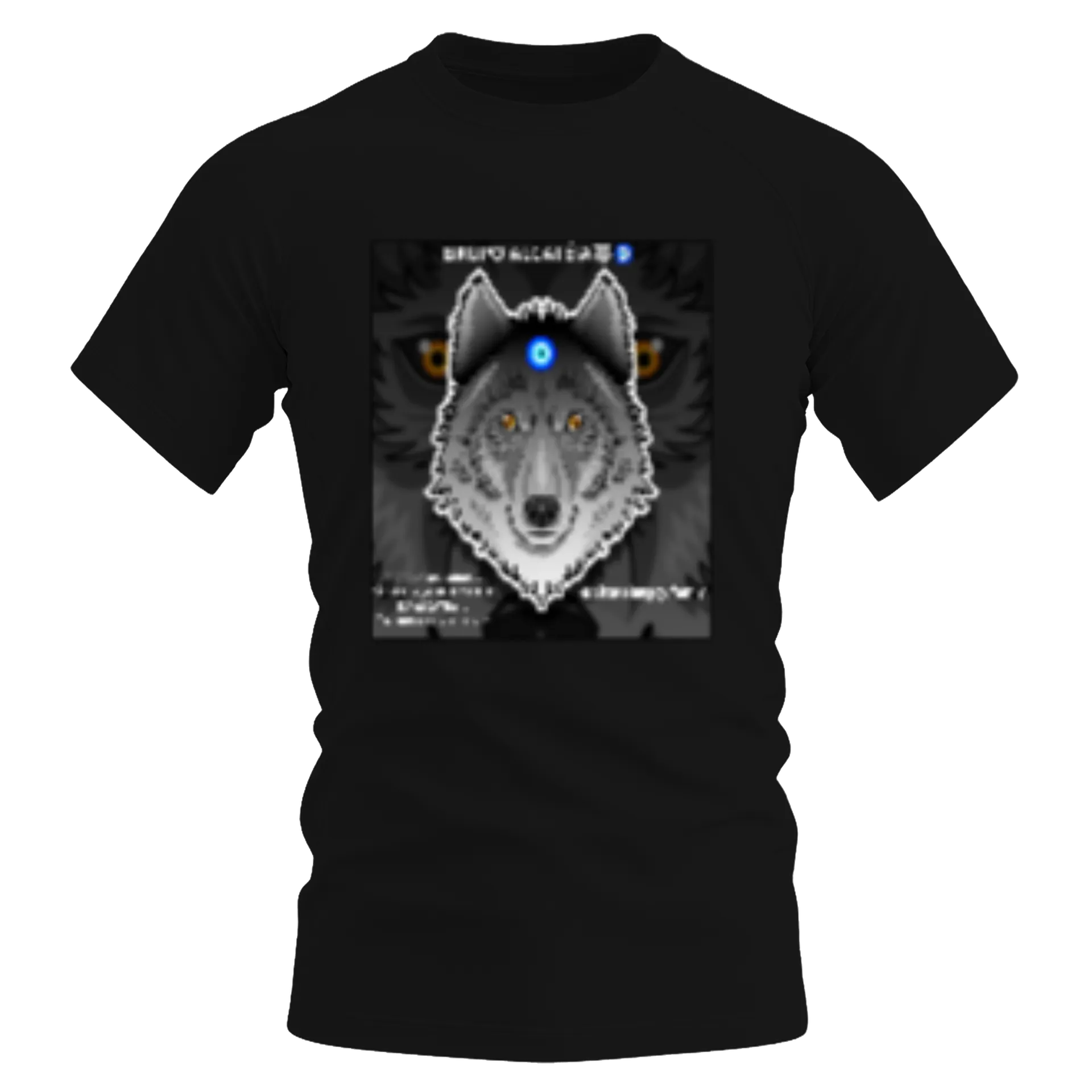 Camiseta DryFit GRUPO ALCATÉIA🐺🧿 /Líder Lobo Mau🐺🧿 - Imagem 1