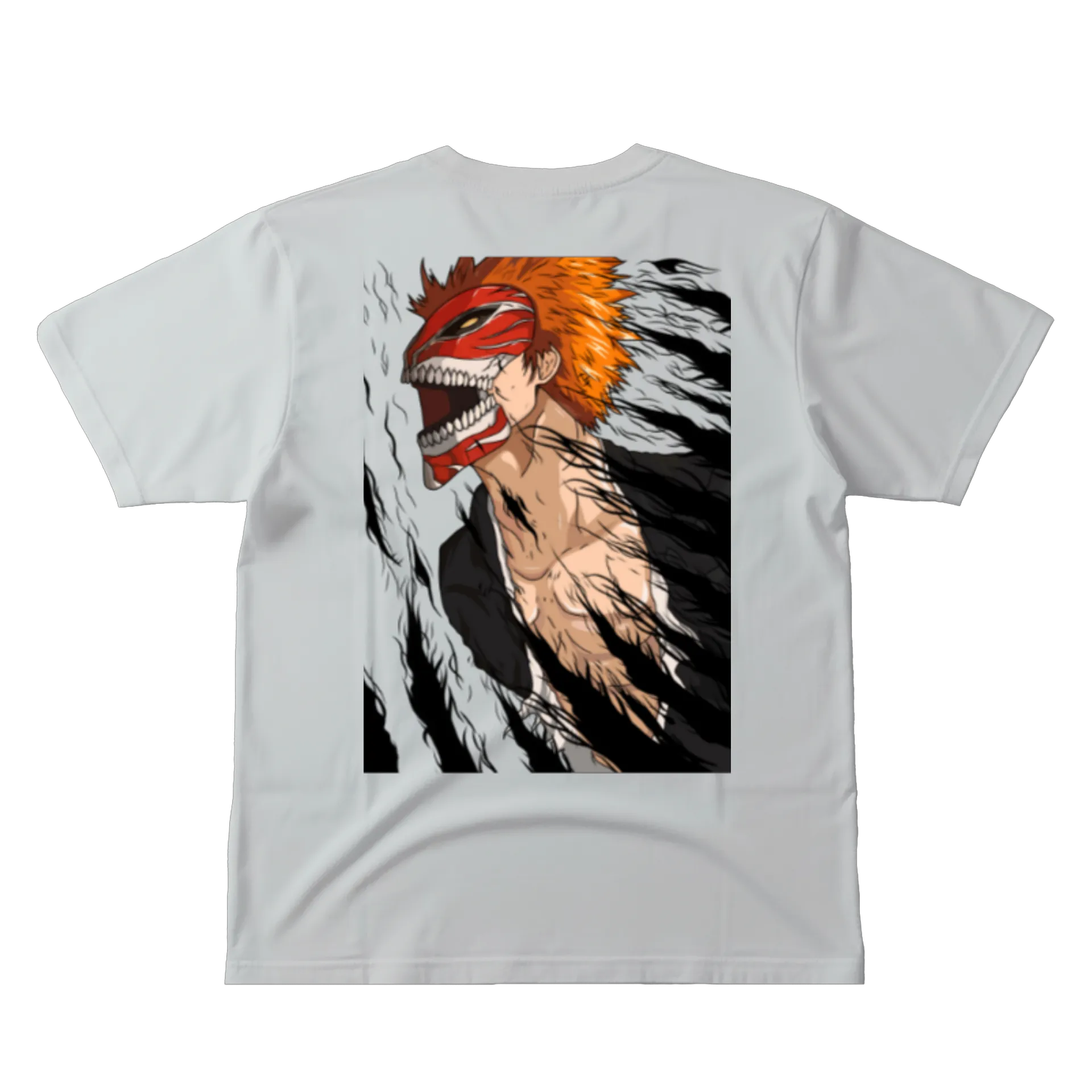 Camiseta Estampa Anime Máscara Vermelha 100% Algodão de EFXDante