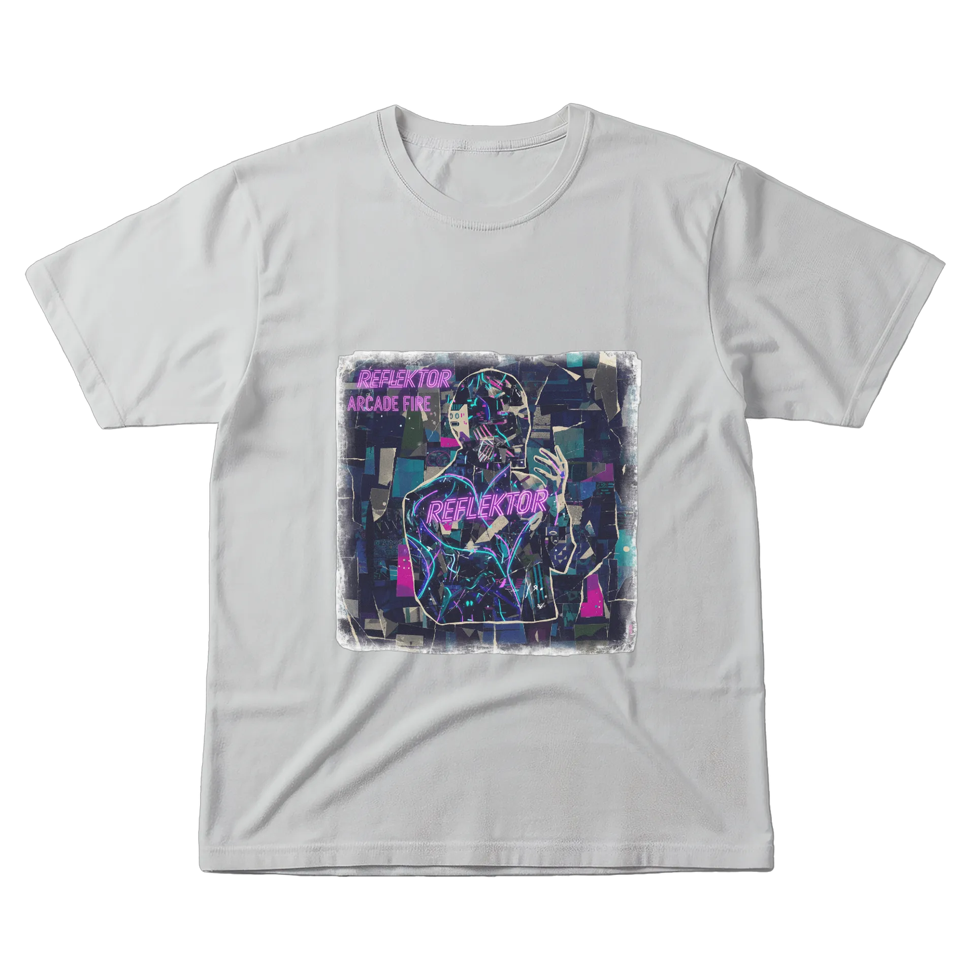 Camiseta Conceitual Arcade Fire Reflektor - Imagem 1