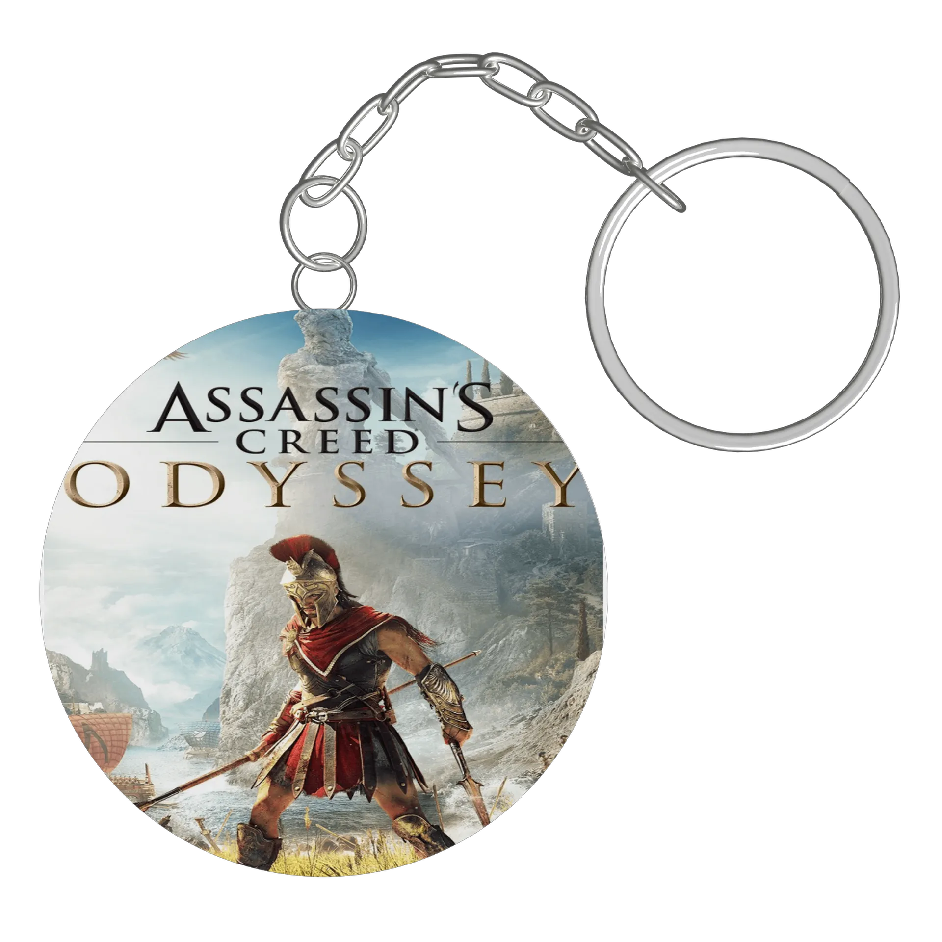 Chaveiro personalizado de assassin’s creed - Imagem 2