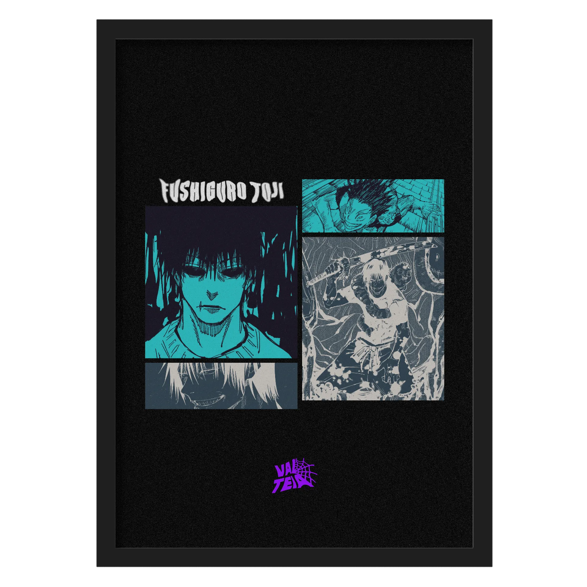 Quadro A3 Fushiguro Toji - Imagem 1