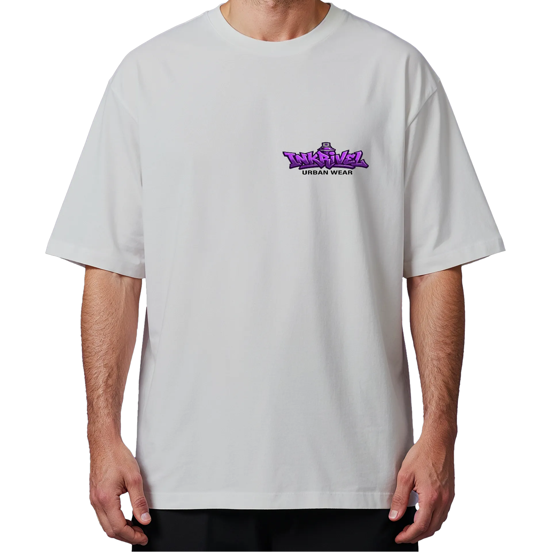 Camiseta Oversized Bulldog Graffiti - Urban Petz | Inkrivel - Imagem 4