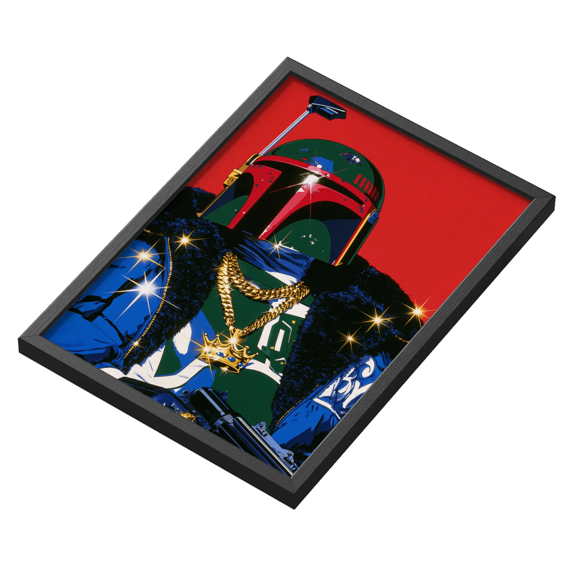 Quadro Boba Fett Star Wars – A Presença Lendária - Imagem 3