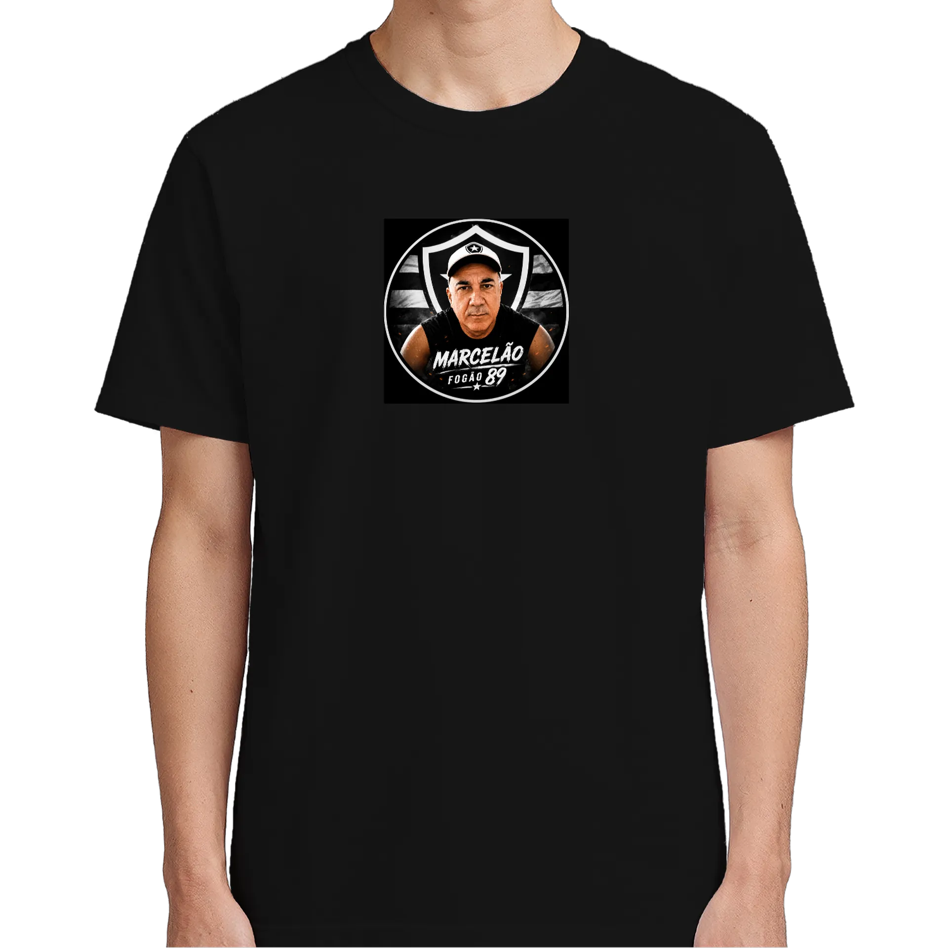 Camiseta Marcelão Fogão 89 100% Algodão - Imagem 4