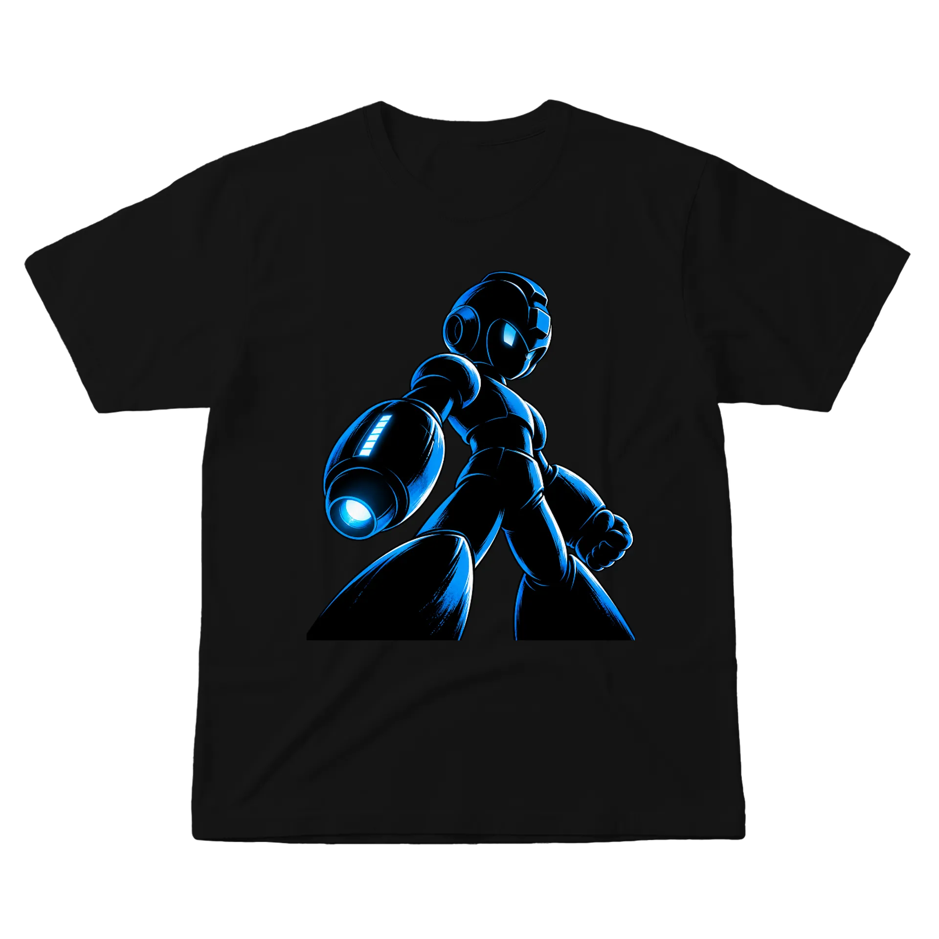 Camiseta Mega Man Silhueta de Dondere — imagem 1 de 6