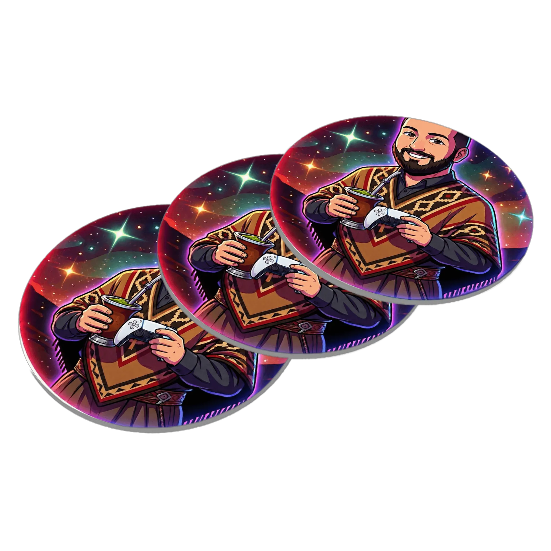 Porta-copos personalizado de Otaku Bagual