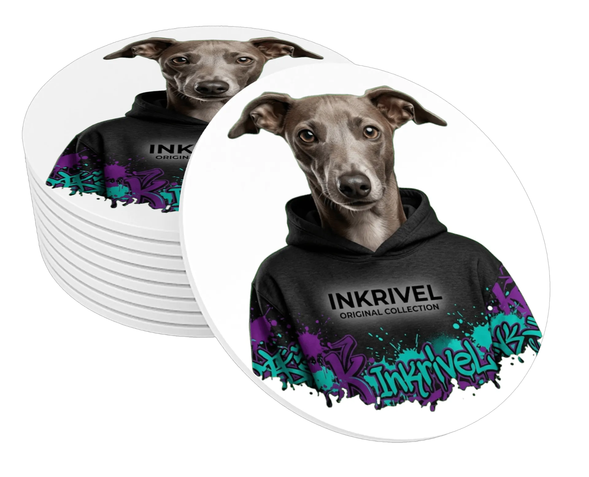 orta-Copos Galgo Streetwear Inkrivel - Imagem 1