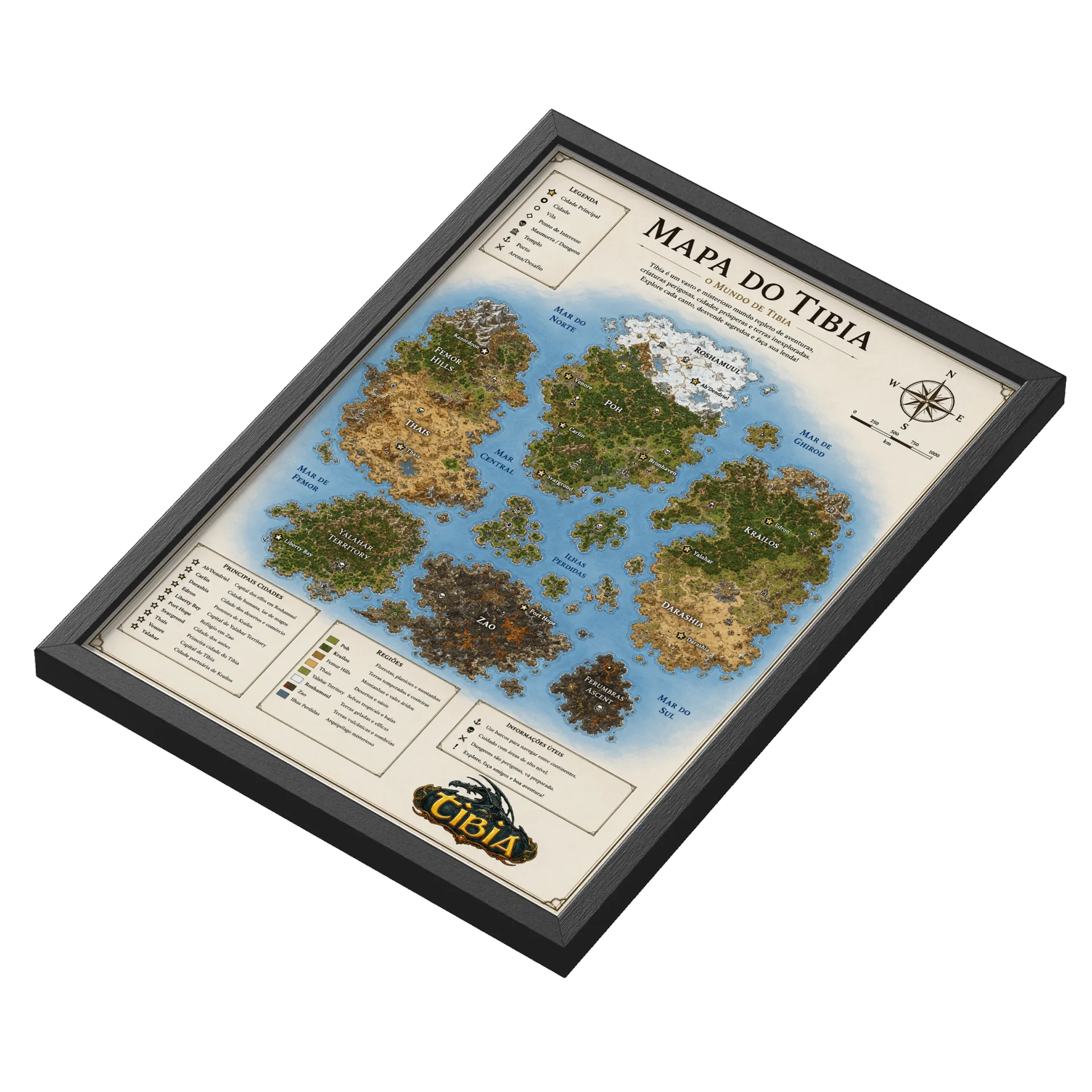Quadro Personalizado MDF e Vidro A3 - Imagem 3