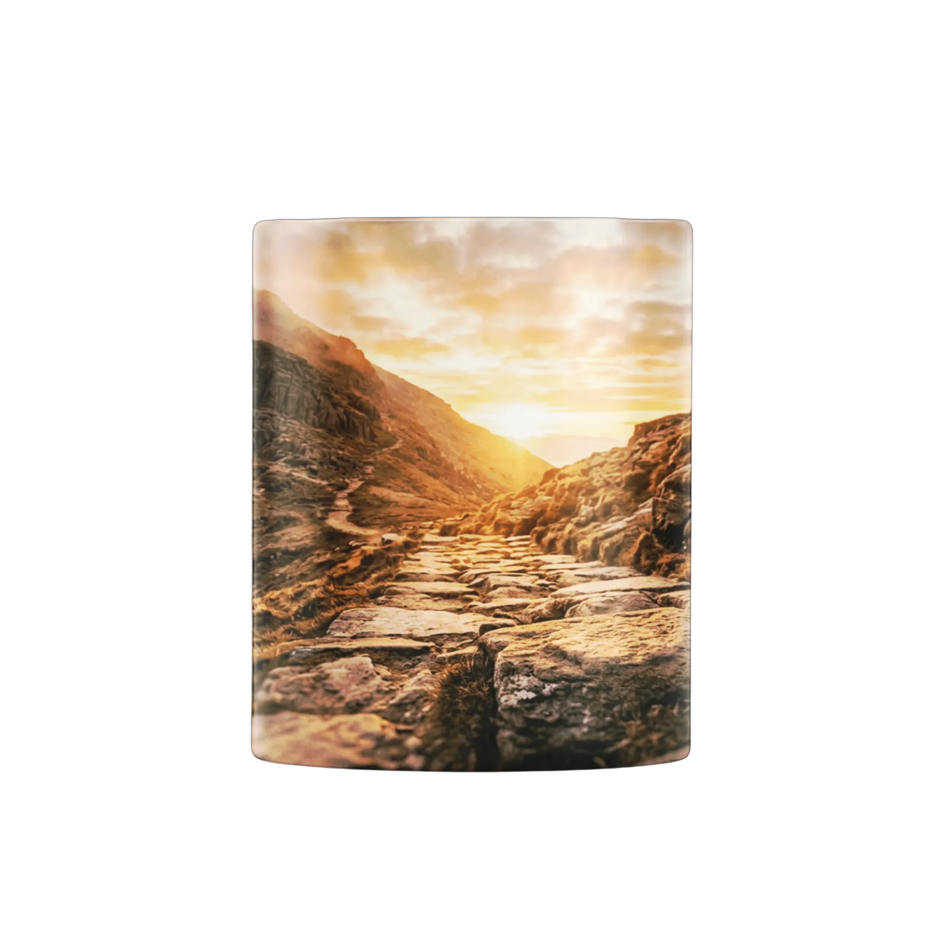 Caneca Paisagem Montanhosa ao Pôr do Sol 325ml - Imagem 1