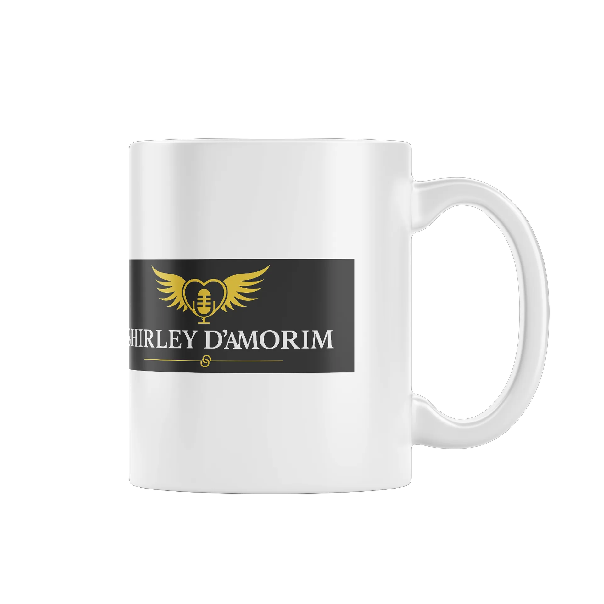 Caneca Porcelana Mulher Síndromo de Amor 325ml - Imagem 1