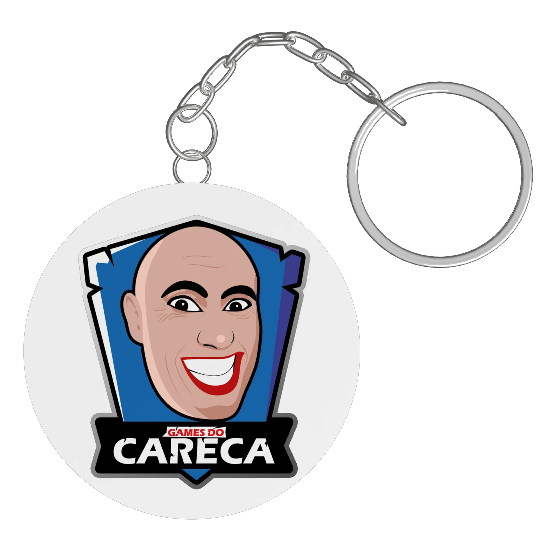 Chaveiro personalizado de GamesdoCareca