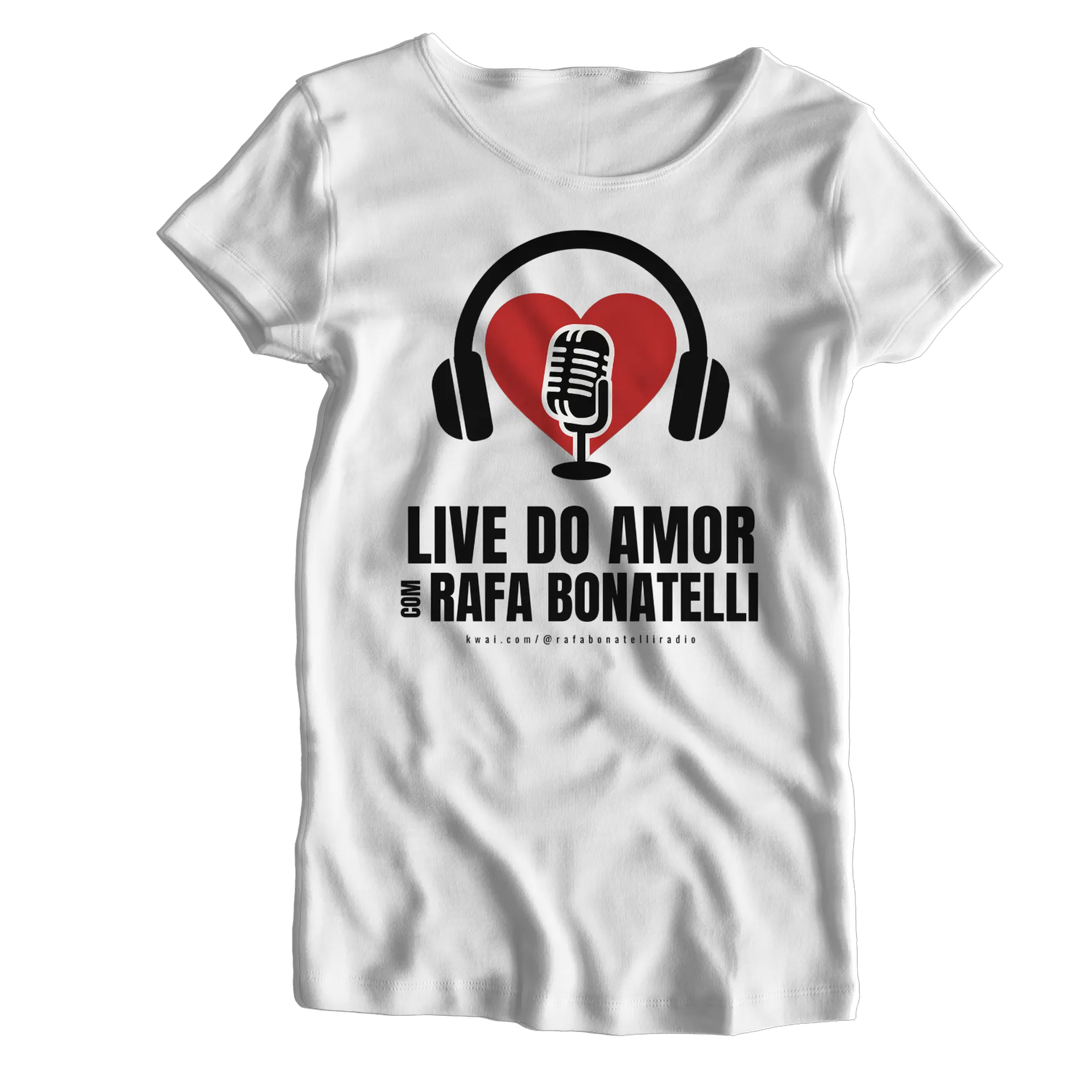 Camiseta Babylook Live do Amor 100% Algodão - Imagem 1