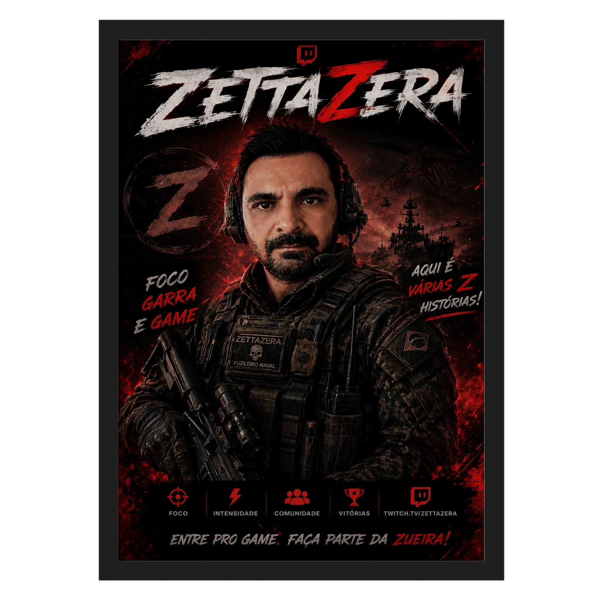 Quadro A3 personalizado - Imagem 1