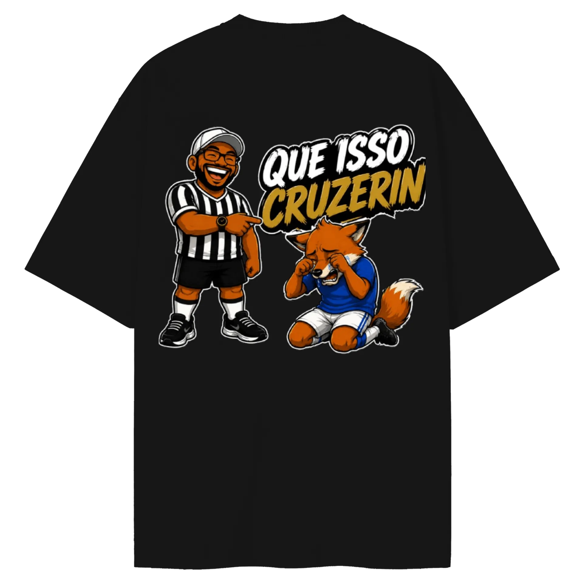 Camiseta Oversized Que Isso Cruzerin - Imagem 2