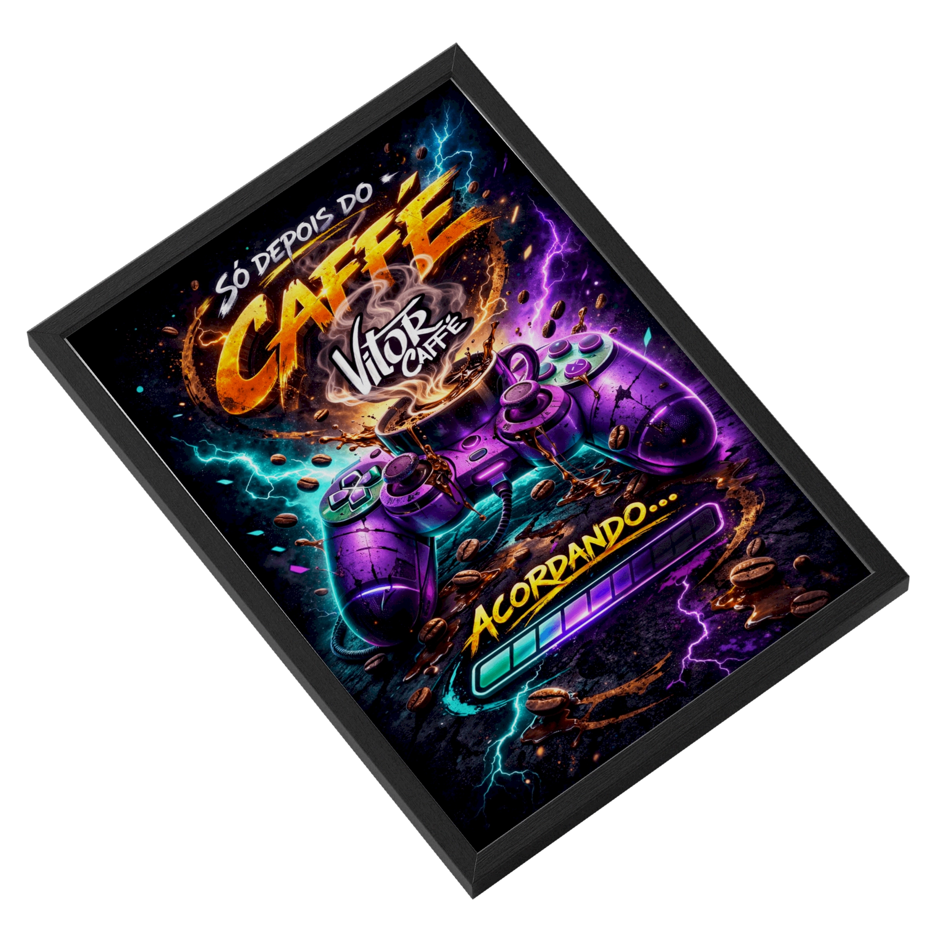 Quadro A3 personalizado de Vitor Caffe