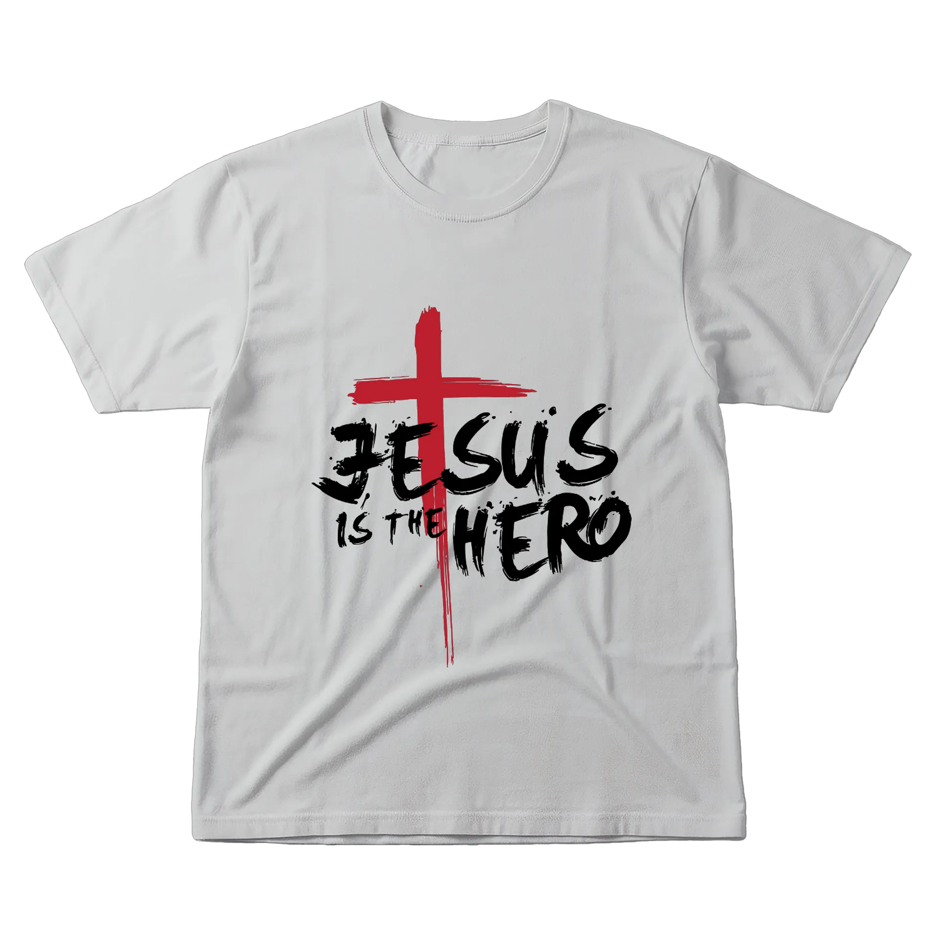 Camiseta Estampa Cruz Vermelha 100% Algodão de Redeem Wear