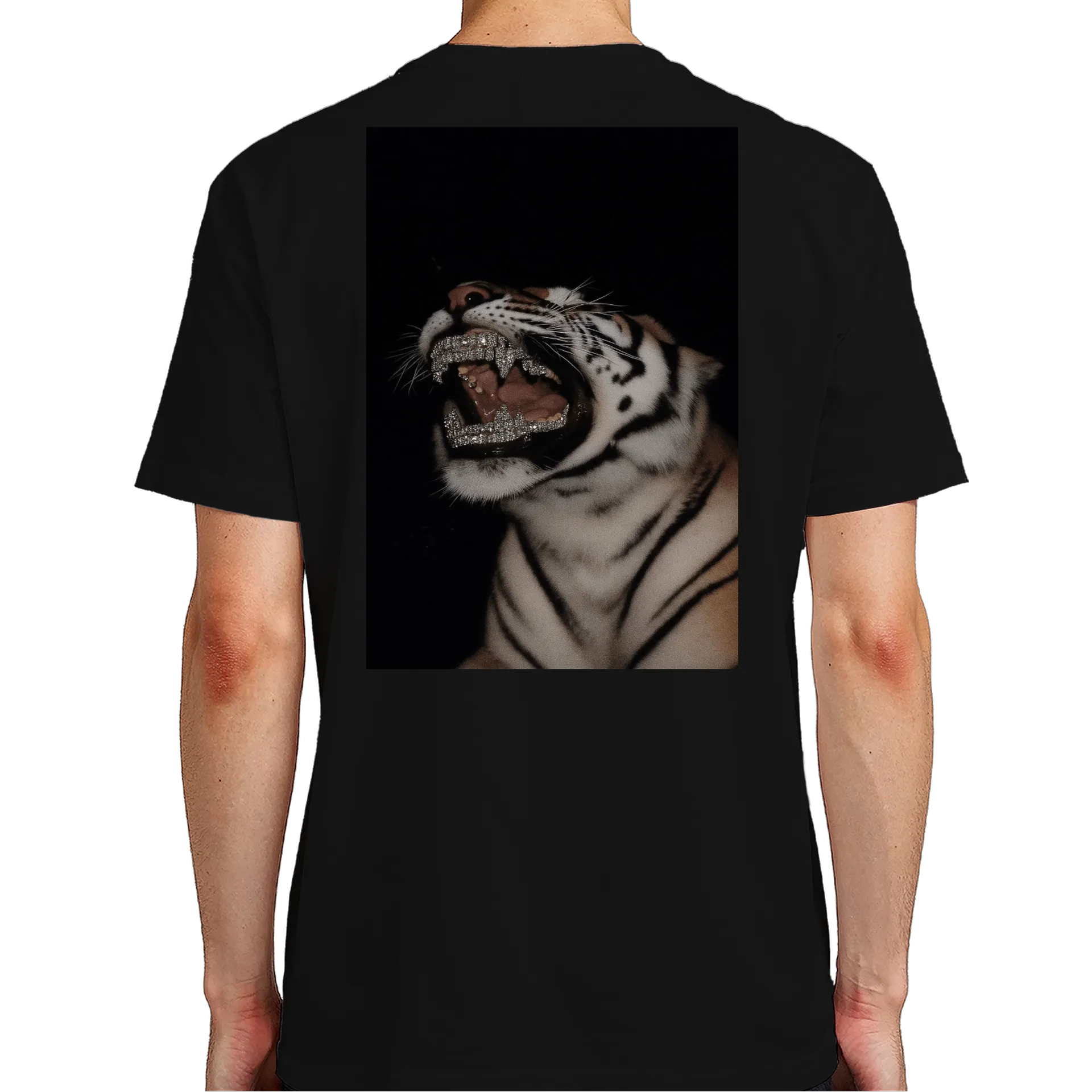 Camiseta Tigre Dente de Ouro 100% Algodão - Imagem 7