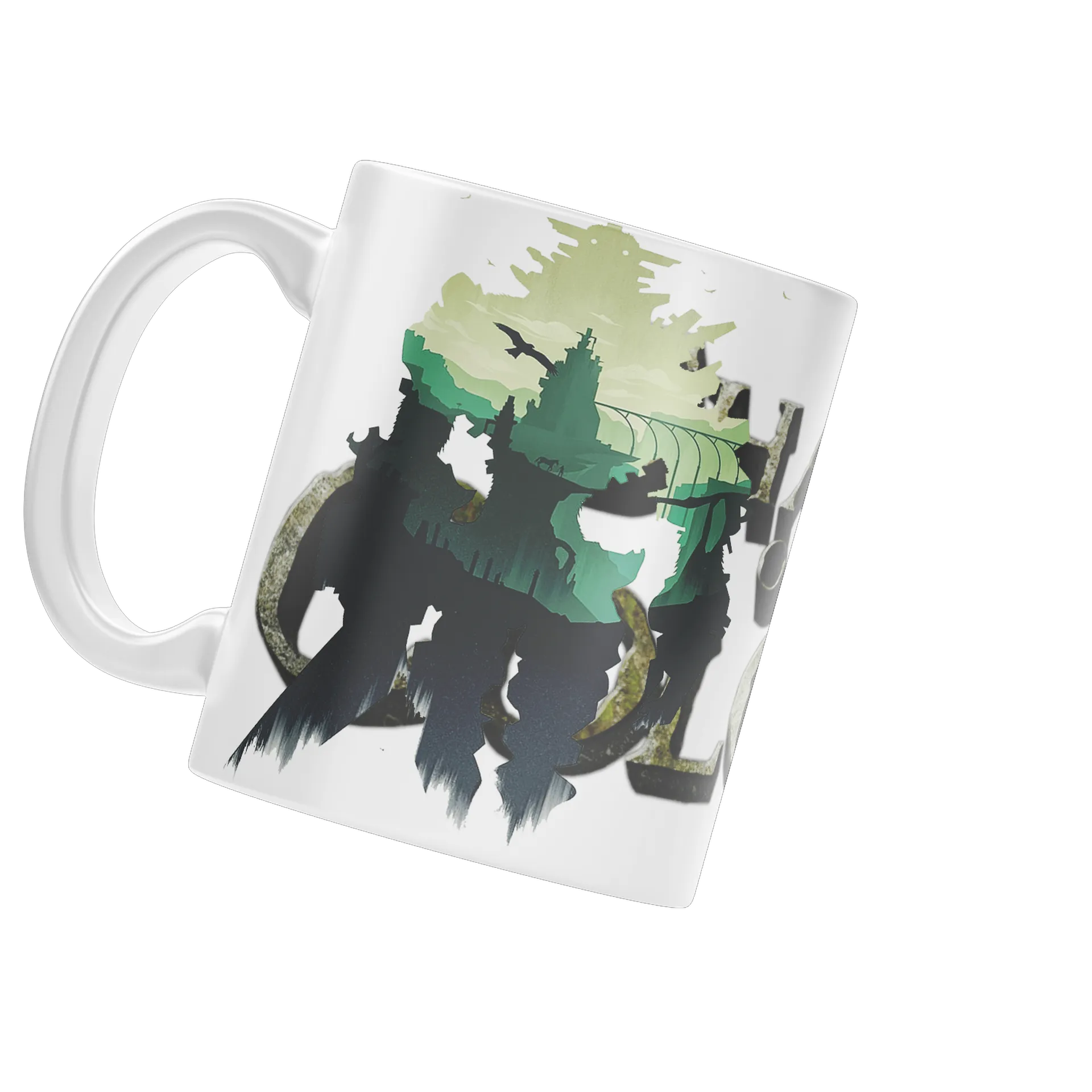 Caneca Porcelana Arte Sombria 325ml - Imagem 3