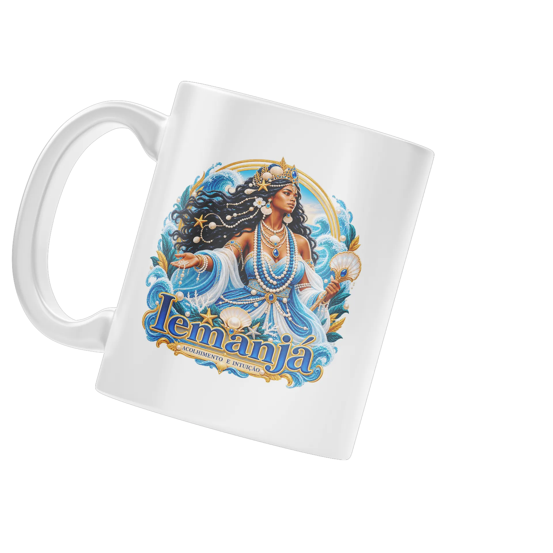 Caneca Iemanjá  de Girassol Místico  — imagem 3 de 4