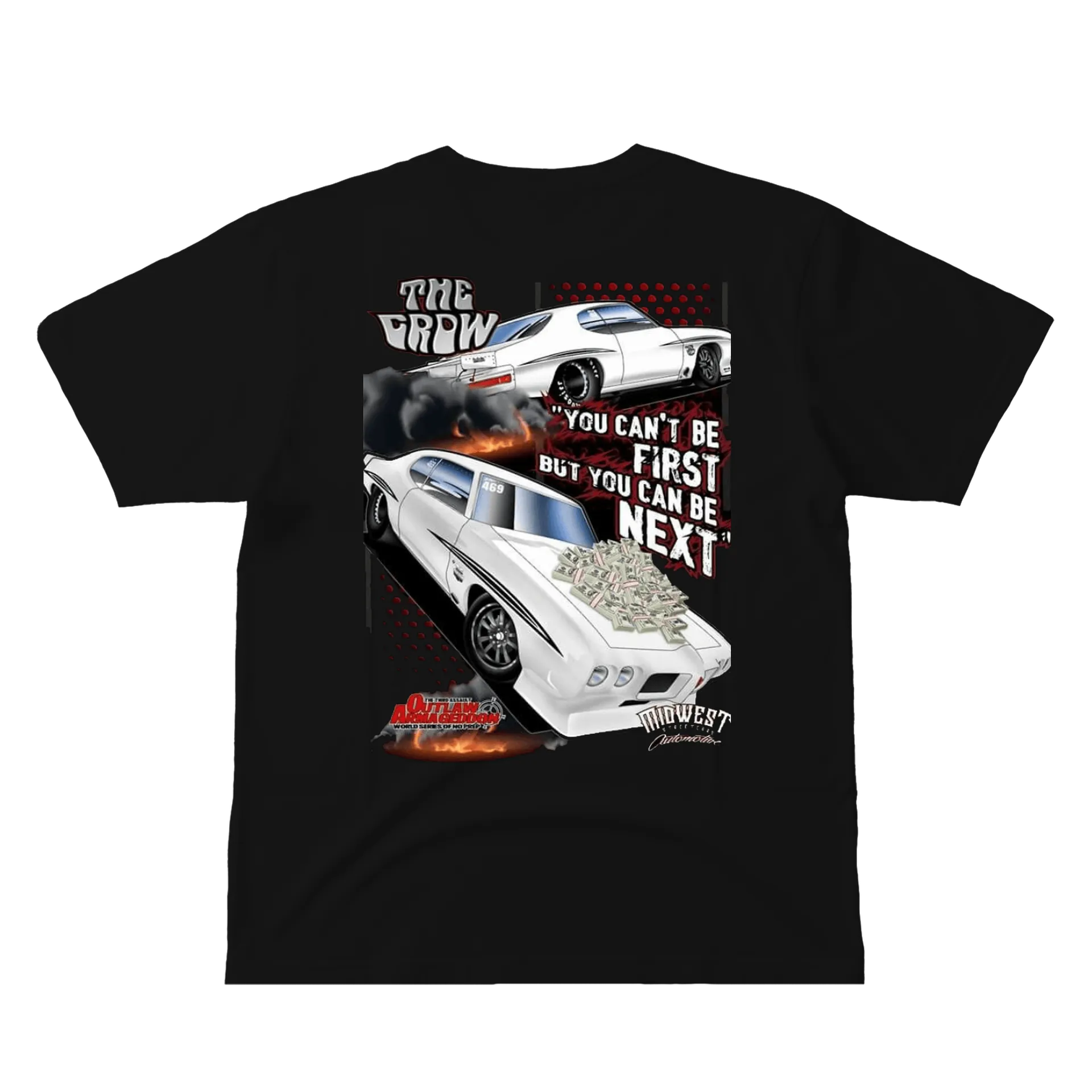 Camiseta 405 Street Outlaws The Crow 100% algodão - Imagem 3