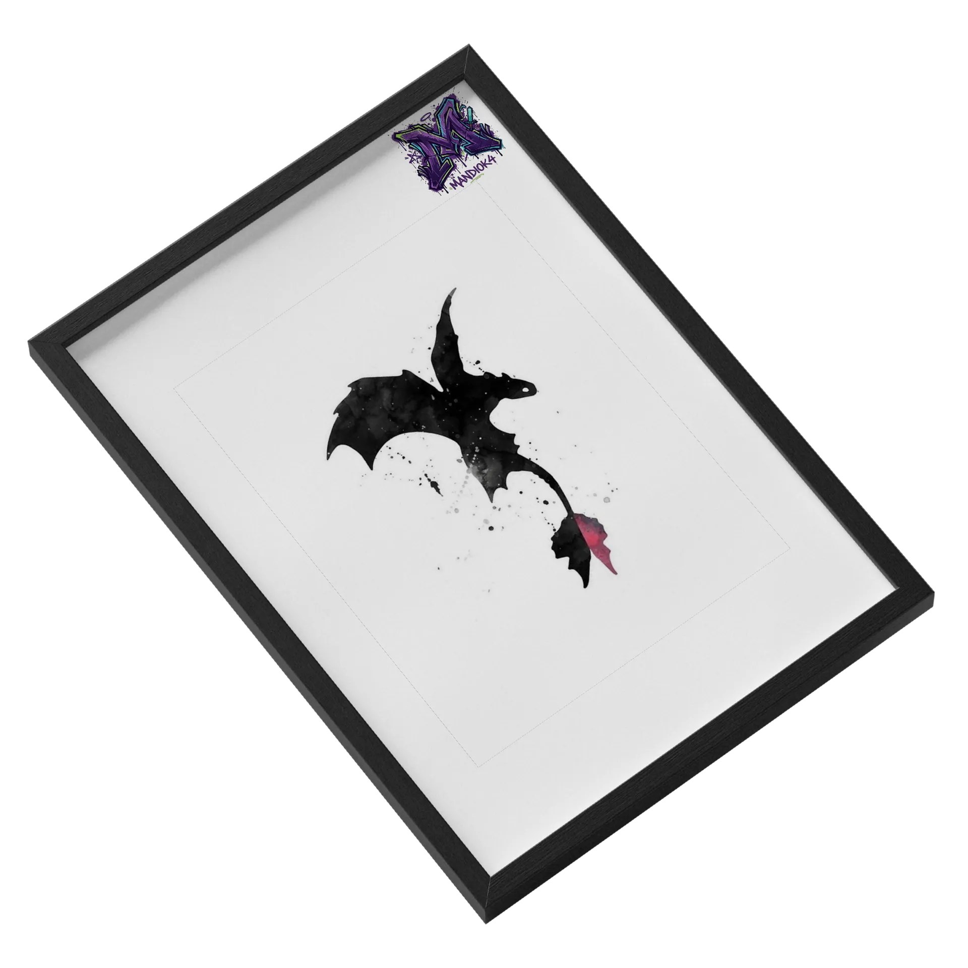 Quadro A3 personalizado Com Vidro - Imagem 2