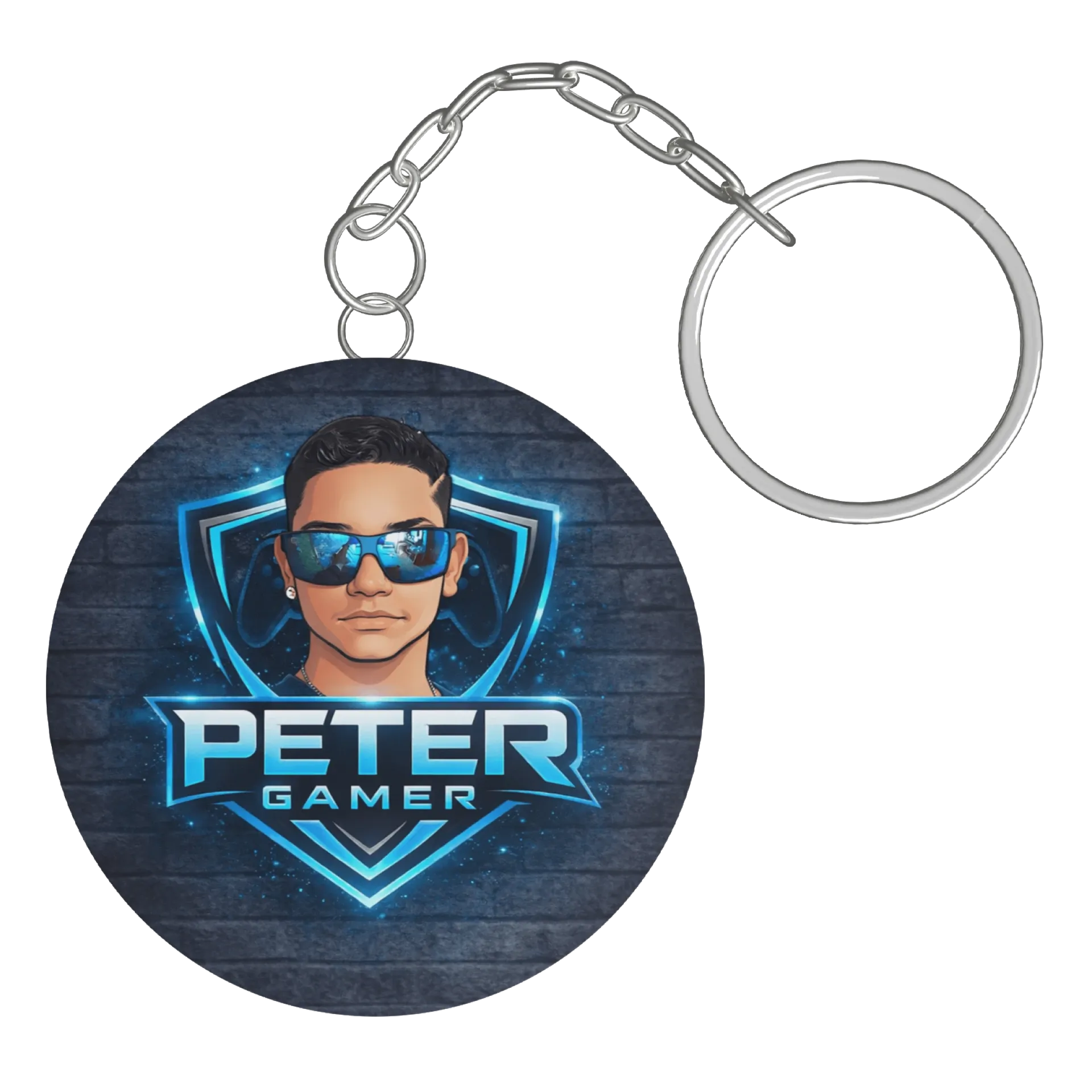 Chaveiro Personalizado de Peter Gamer