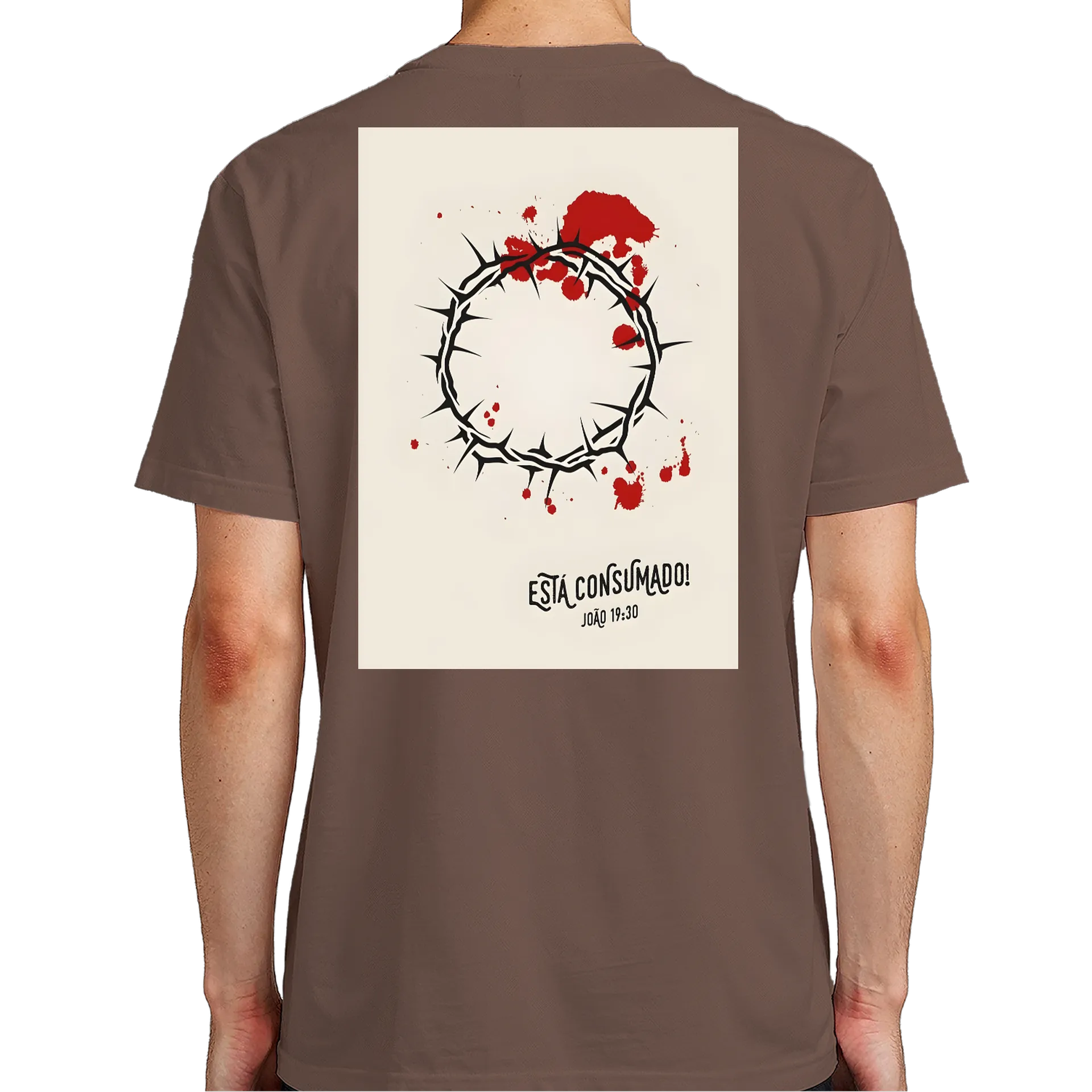 Camiseta Estampa Coração com Espinhos 100% Algodão de Gerson — imagem 6 de 6